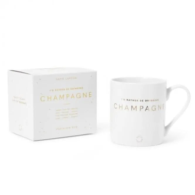 Champagne Gift Boxed Mugs KLCW128 Katie Loxton Jewelry And Accessories