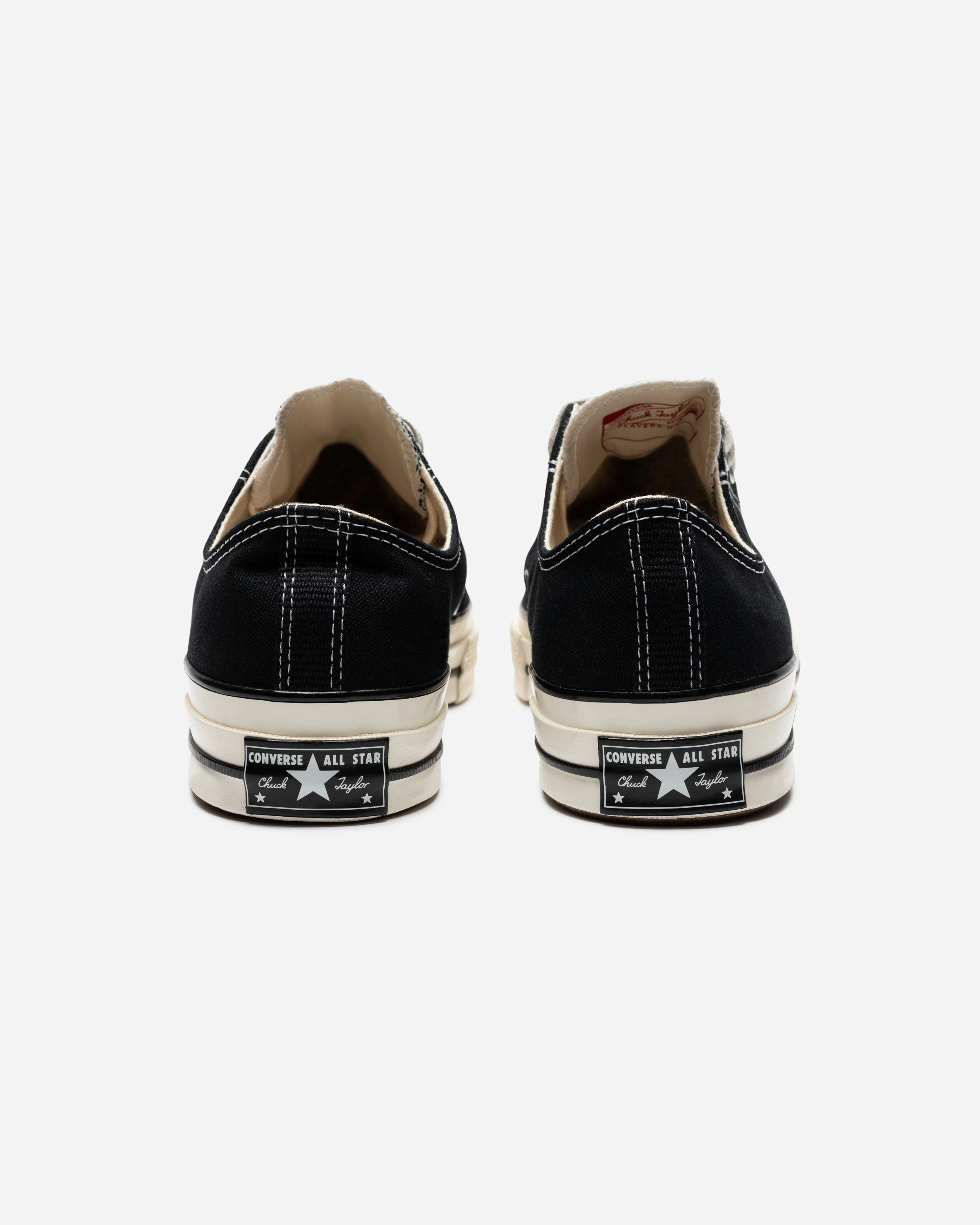 CHUCK 70 OX - BLACK/ EGRET Womens vintage sneakers