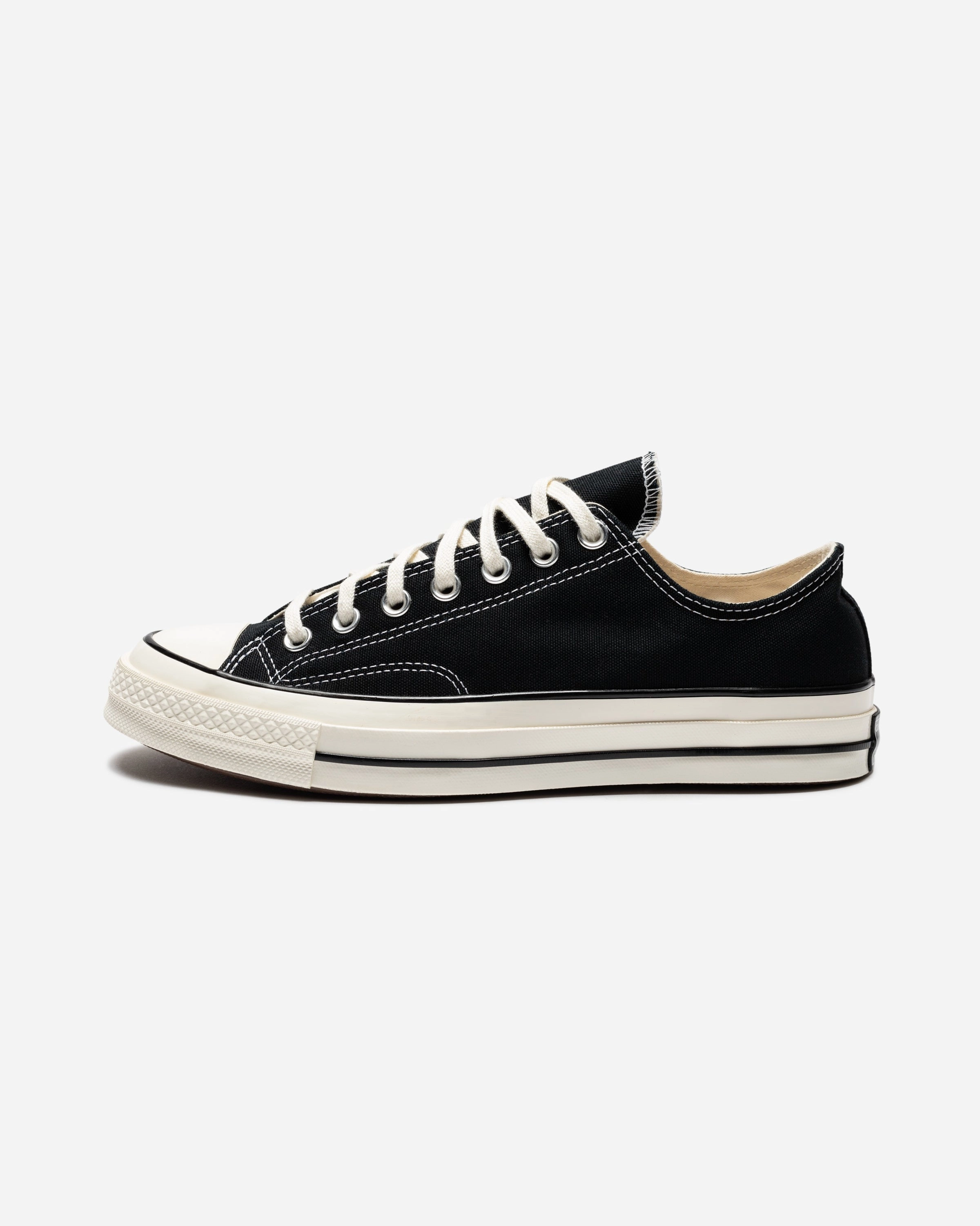 CHUCK 70 OX - BLACK/ EGRET Womens vintage sneakers