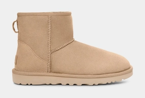 Classic Mini II Womens Boots (Sand) ugg classic tasman slippers warm and durable