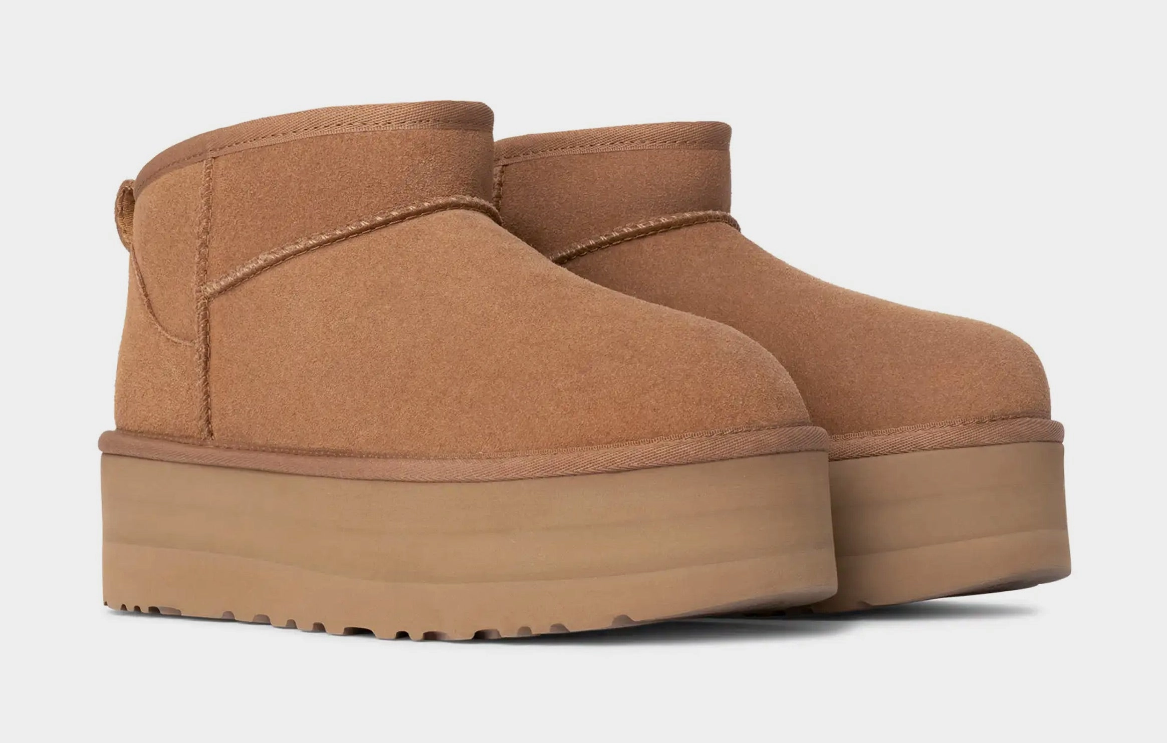 Classic Ultra Mini Platform Womens Boots (Chestnut) Ugg Mini Boot Styles