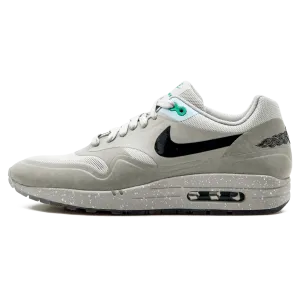CLOT x Air Max 1 'Kiss of Death - Neutral Grey' Nike Air Max lifestyle sneakers with sport details