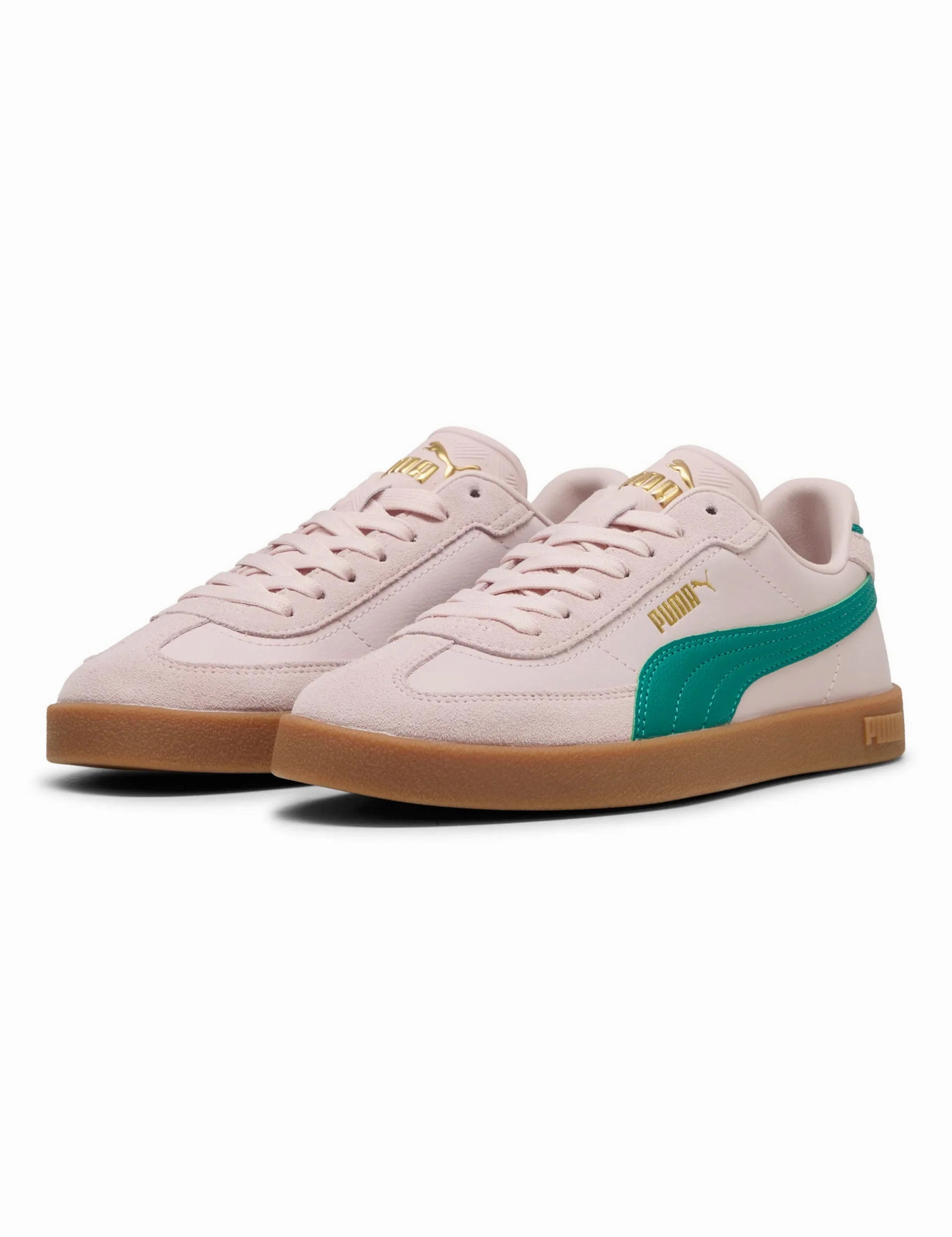 Club II Era Sneakers - Mauve Mist/Wild Green Puma women's stylish sport footwear
