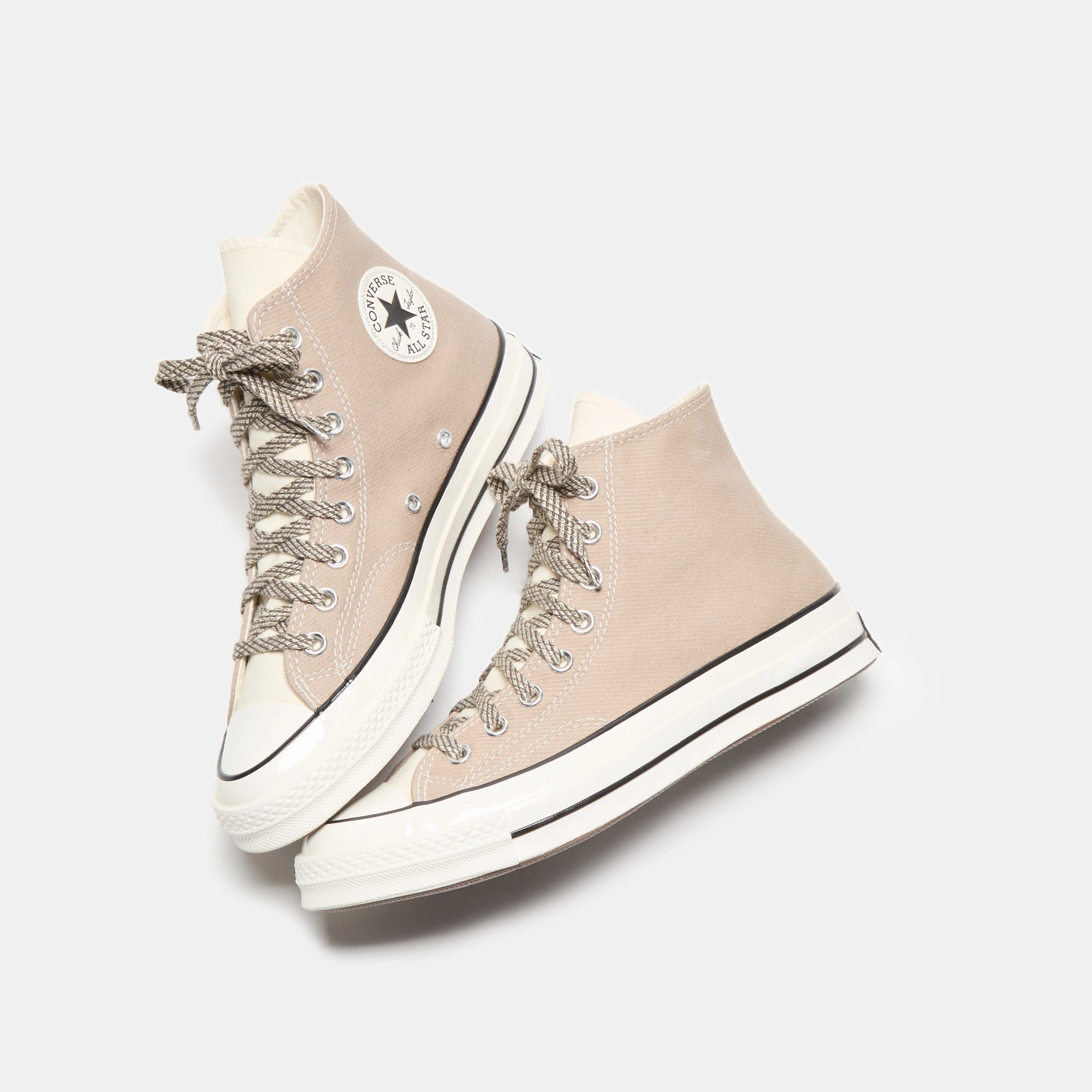 Converse Chuck 70 Dual Tone High Top - Vintage Cargo / Black / Egret Heritage style lace-ups