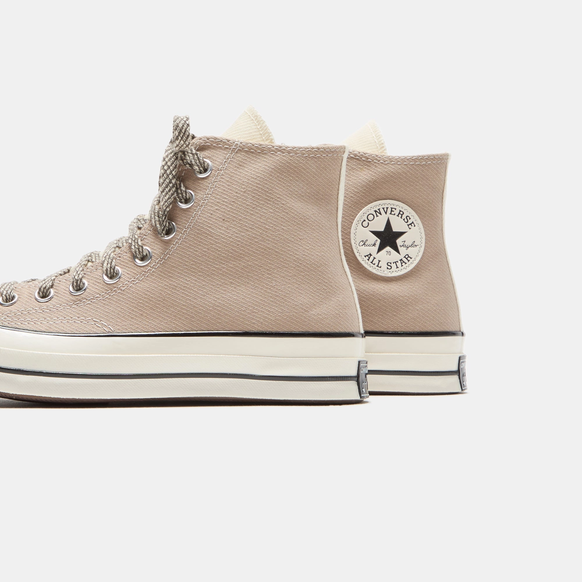 Converse Chuck 70 Dual Tone High Top - Vintage Cargo / Black / Egret Heritage style lace-ups
