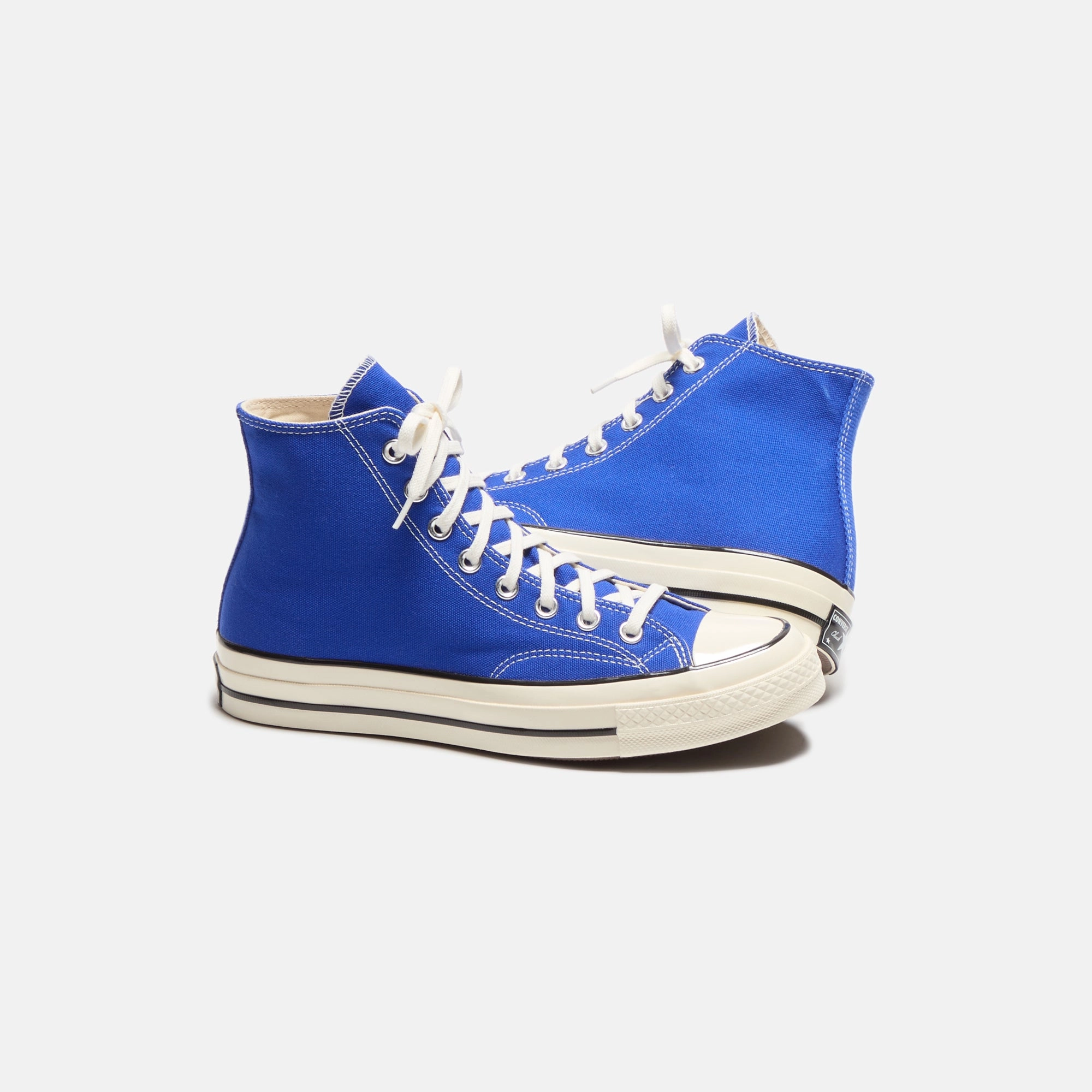 Converse Chuck 70 High - Nice Blue / Black / Egret Heritage style lace-ups