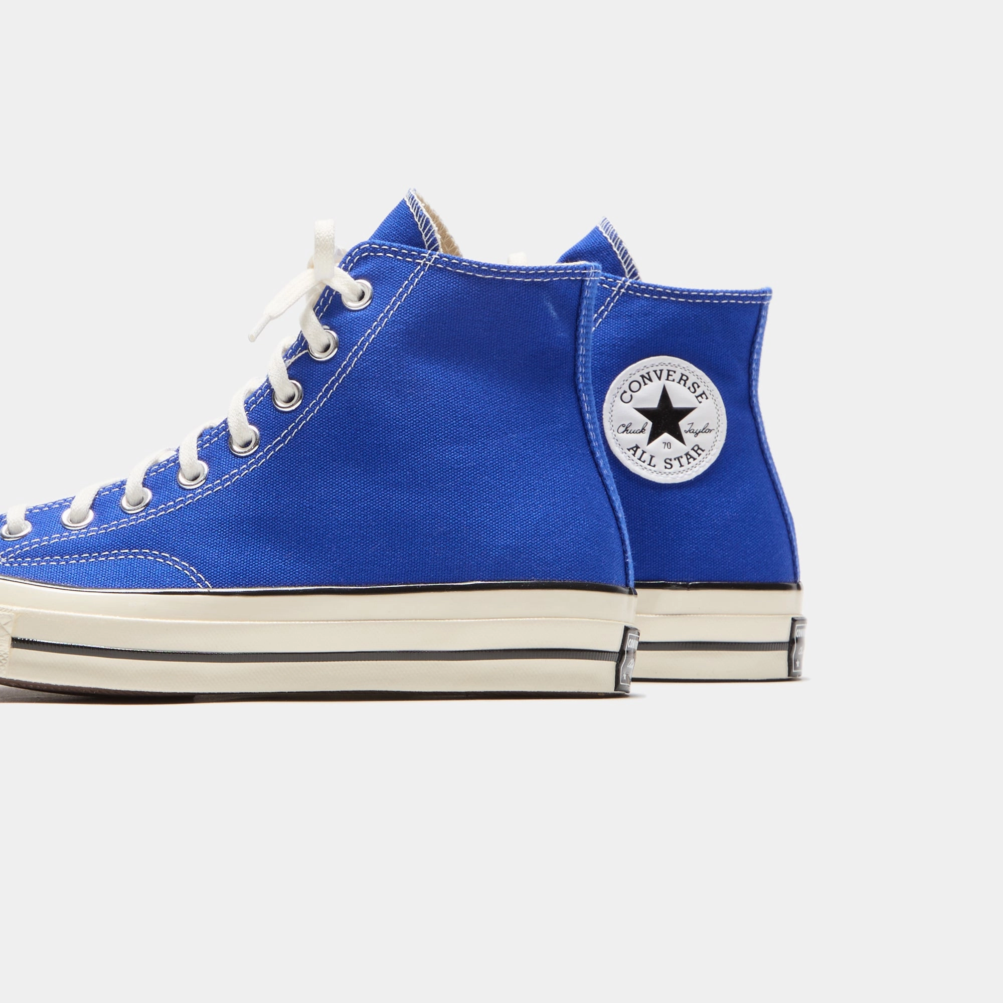 Converse Chuck 70 High - Nice Blue / Black / Egret Heritage style lace-ups