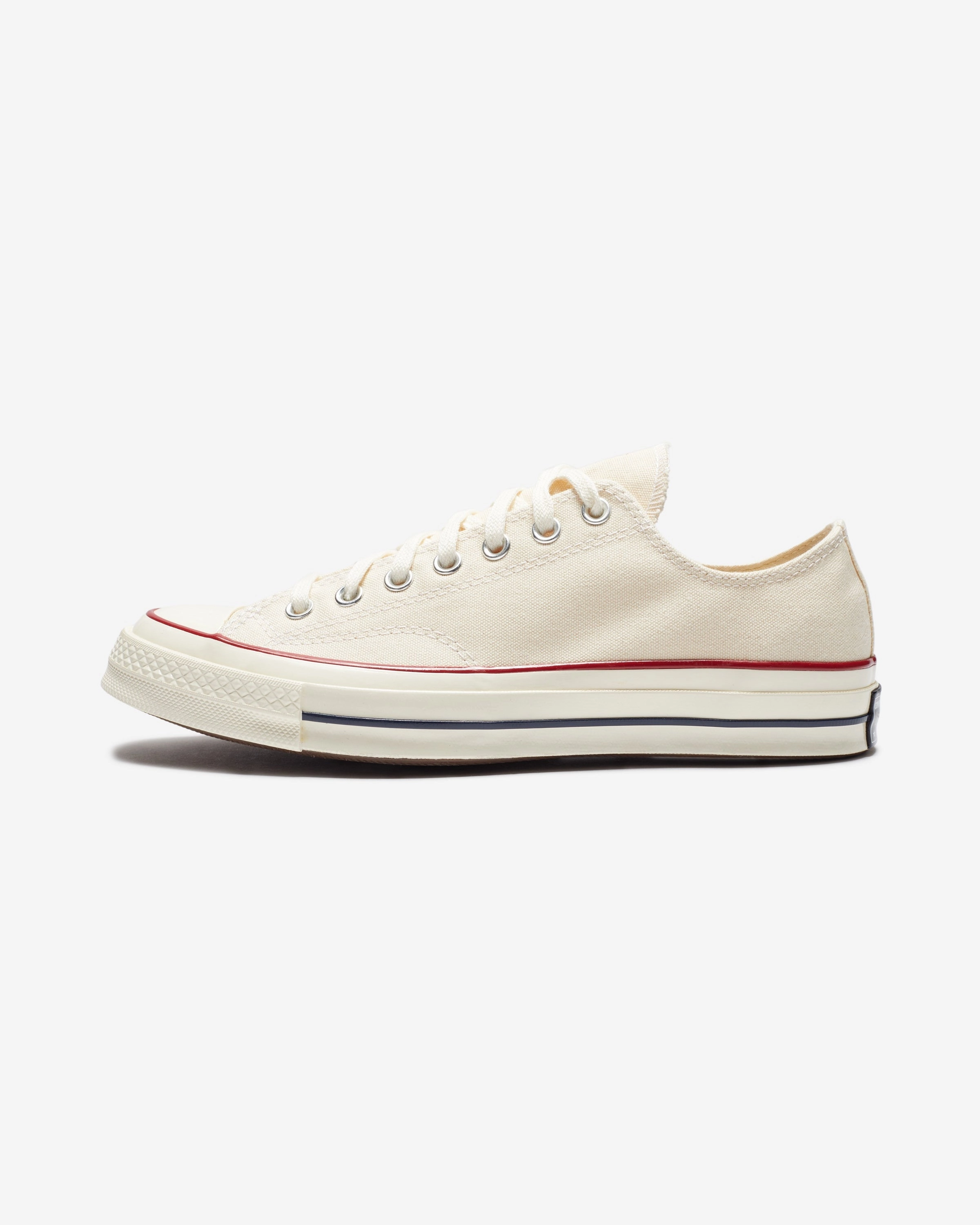 CONVERSE CHUCK 70 OX - PARCHMENT/ GARNET/ EGRET Womens vintage sneakers