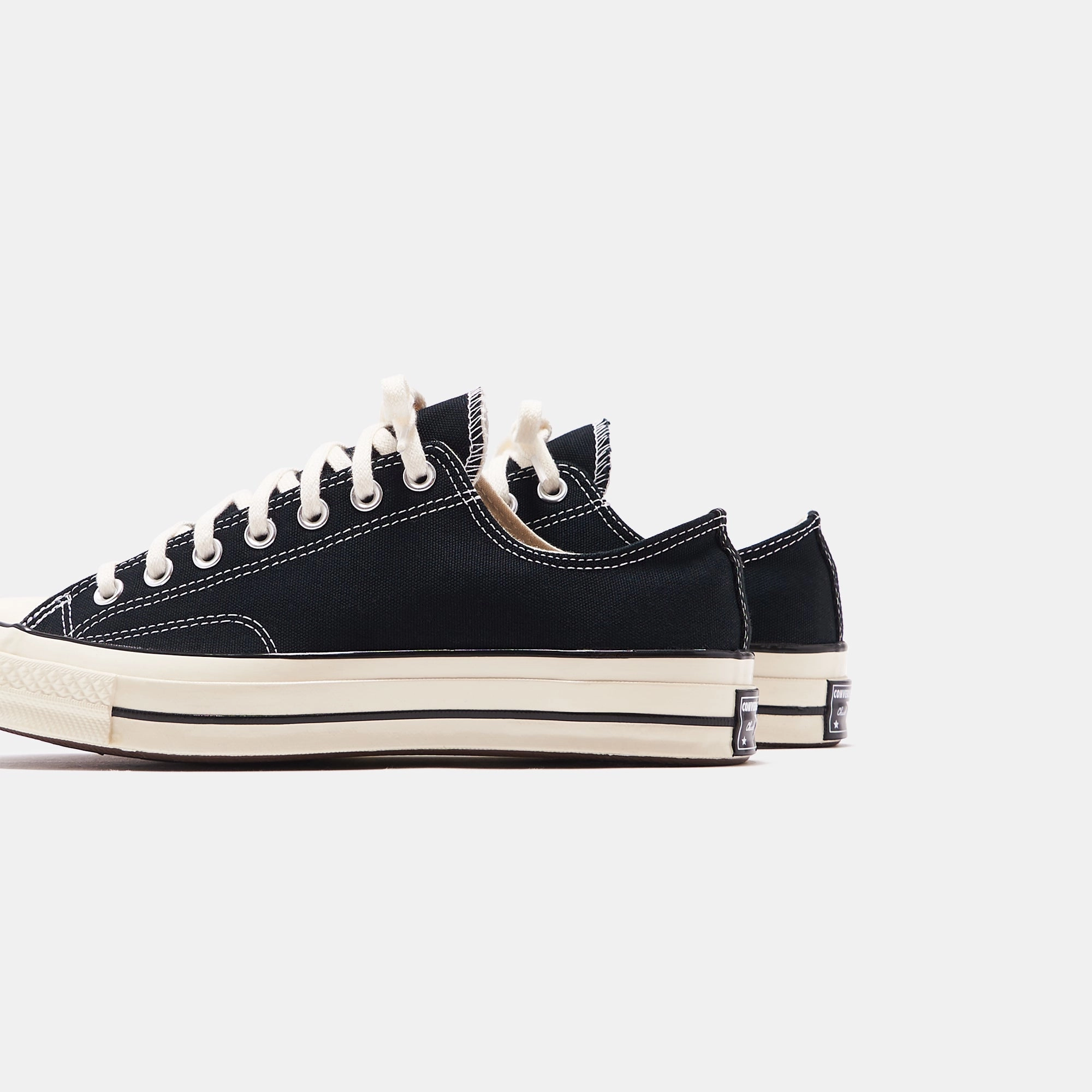Converse Chuck Taylor '70 Ox - Black / Egret Heritage style lace-ups