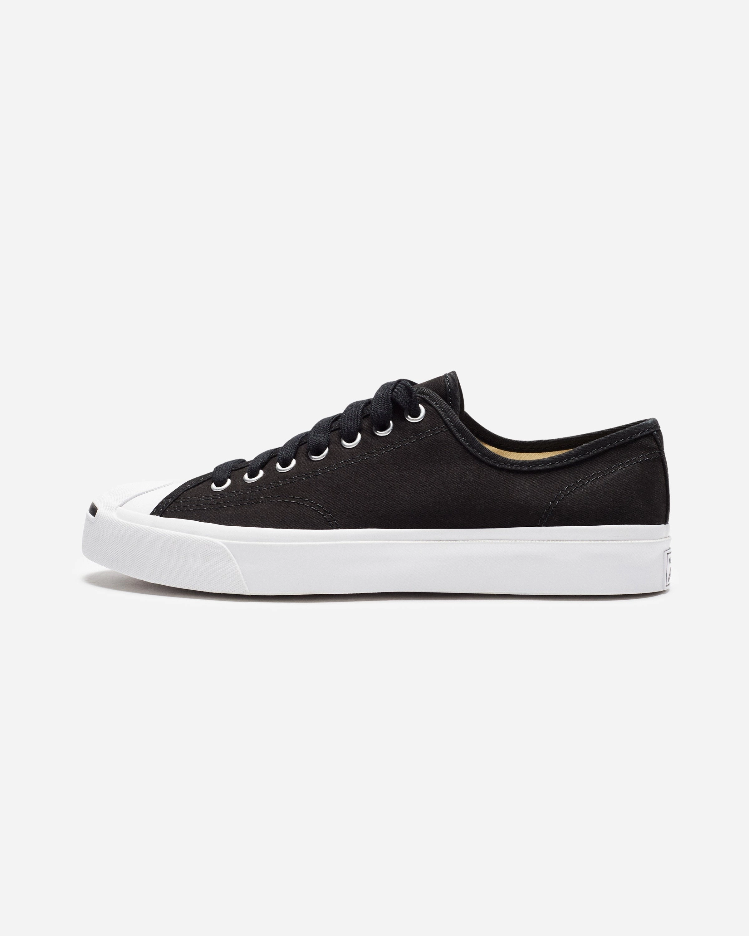 CONVERSE JACK PURCELL OX - BLACK/ WHITE Womens vintage sneakers