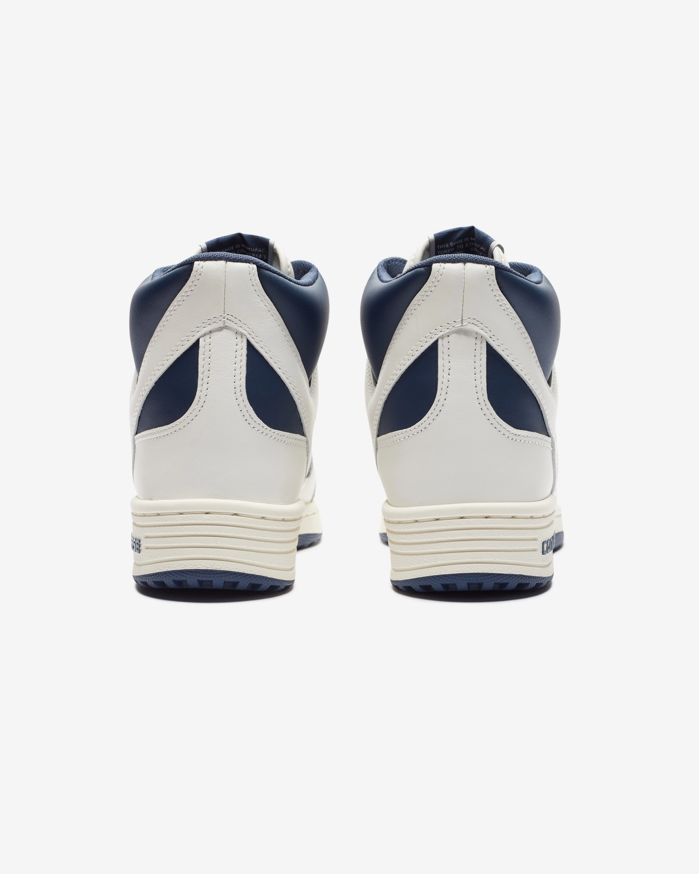 CONVERSE WEAPON MID VINTAGE - WHITE/ NAVY/ EGRET Womens vintage sneakers