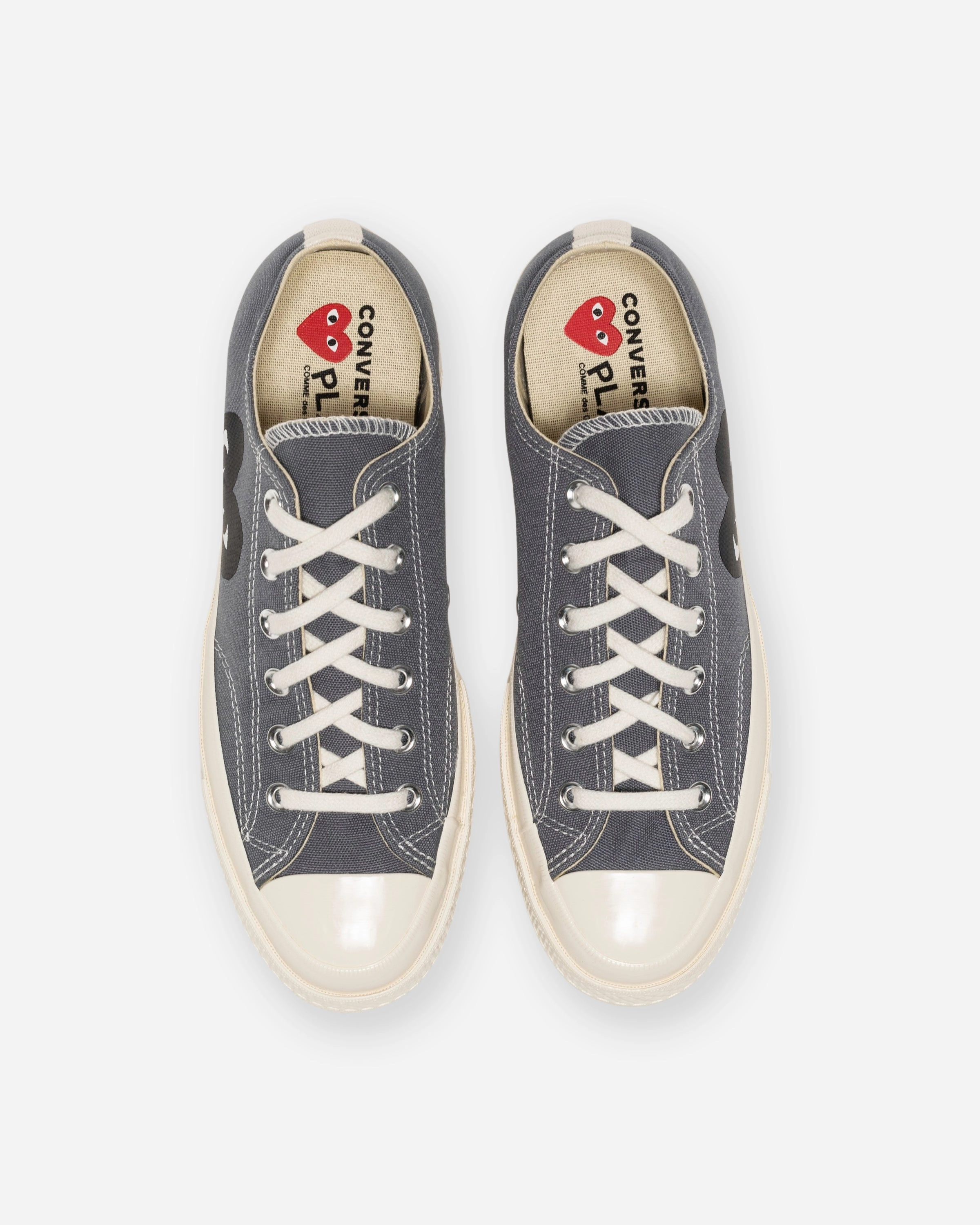 CONVERSE X CDG BLACK HEART CHUCK TAYLOR ALL STAR '70 LOW Womens vintage sneakers