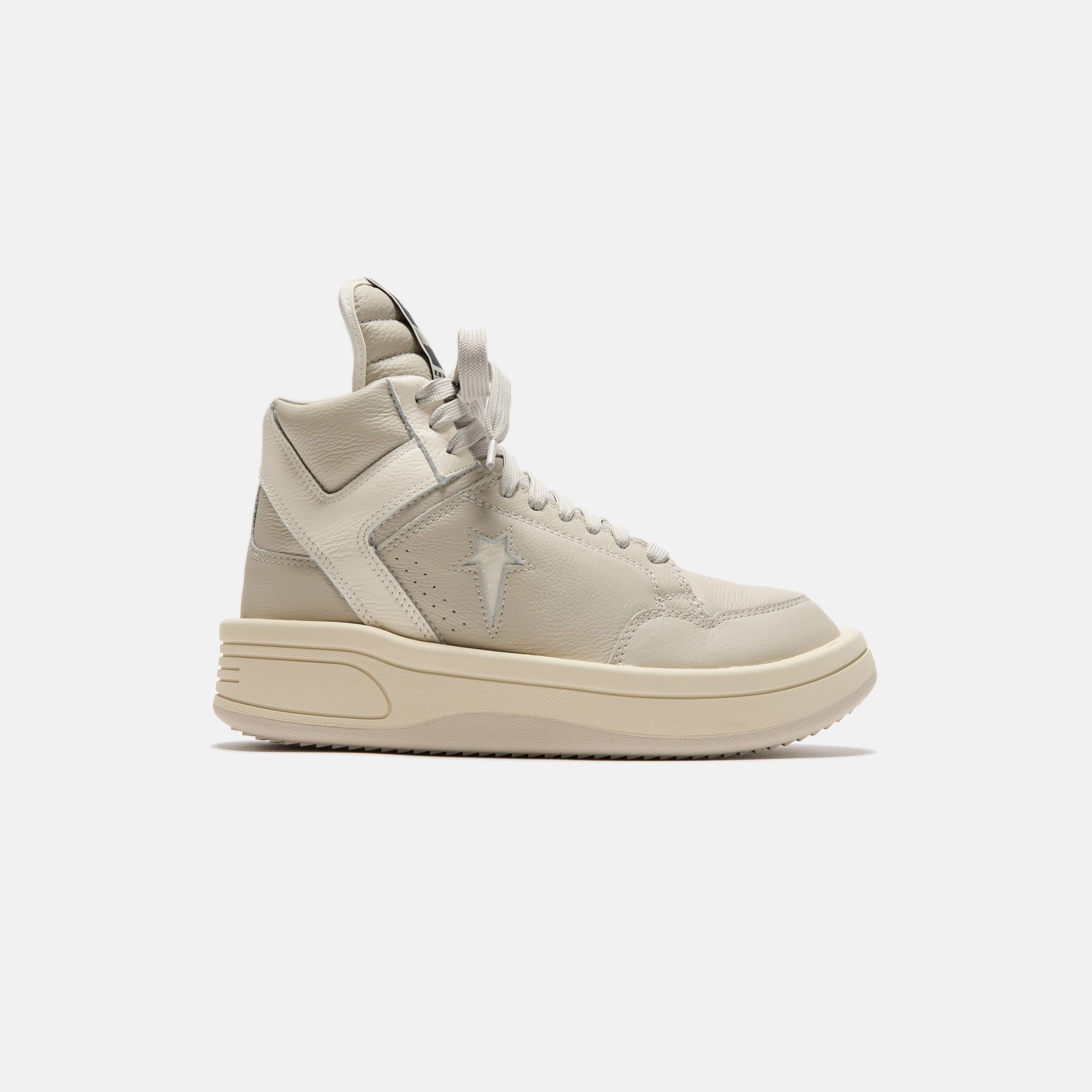 Converse x Rick Owens DRKSHDW Turbowpn - Oyster / White Mens casual Converse sneakers