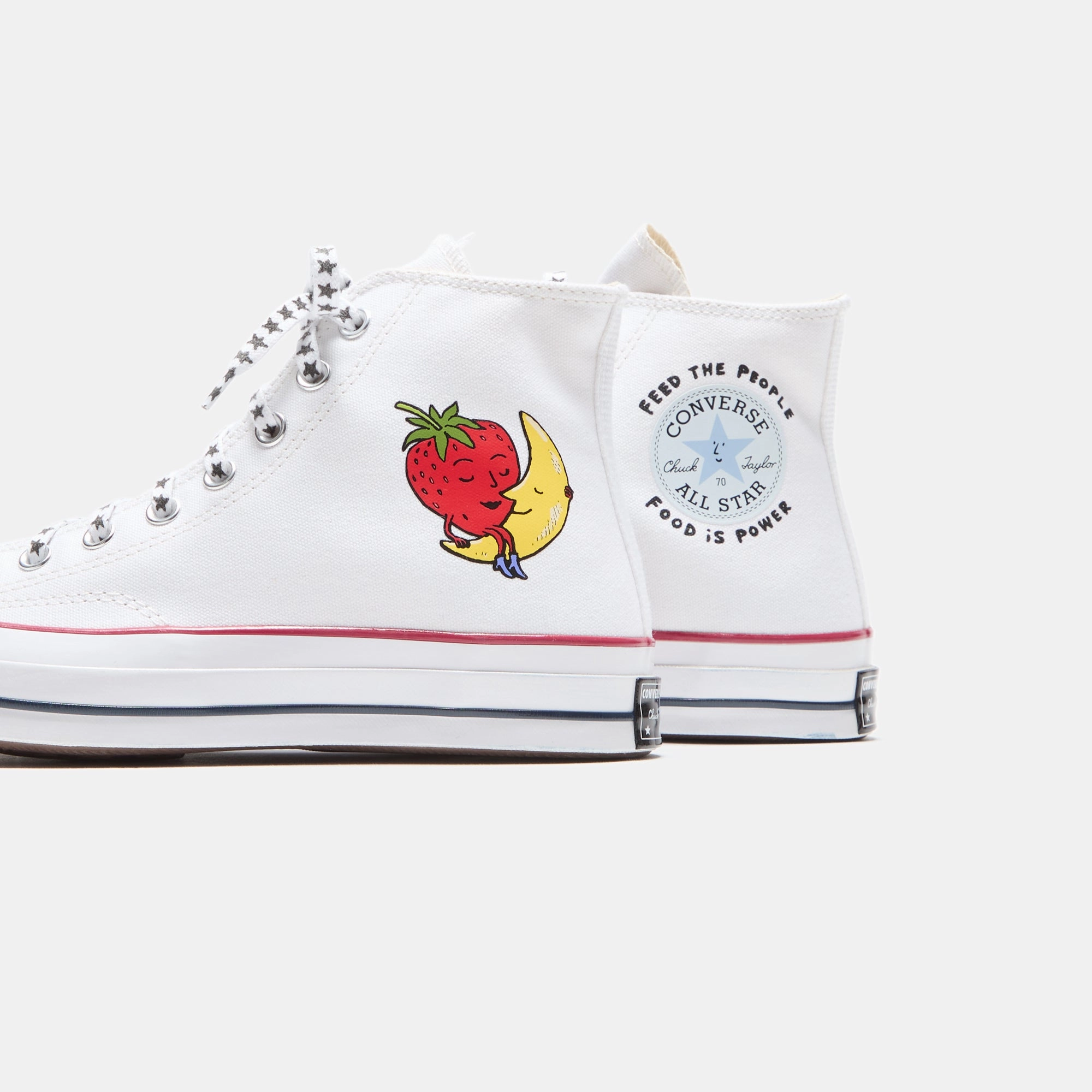 Converse x Sky High Farm Workwear Chuck Taylor All Star '70 High - White Heritage style lace-ups