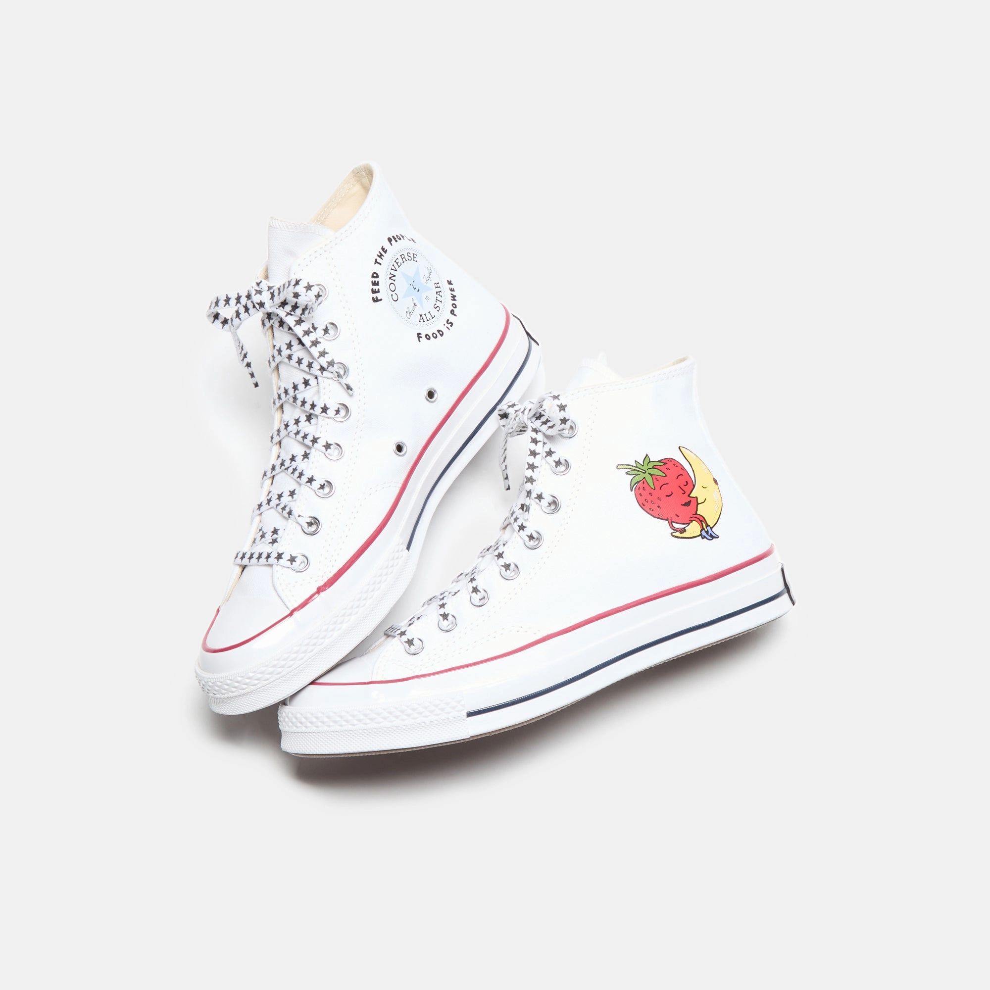 Converse x Sky High Farm Workwear Chuck Taylor All Star '70 High - White Heritage style lace-ups