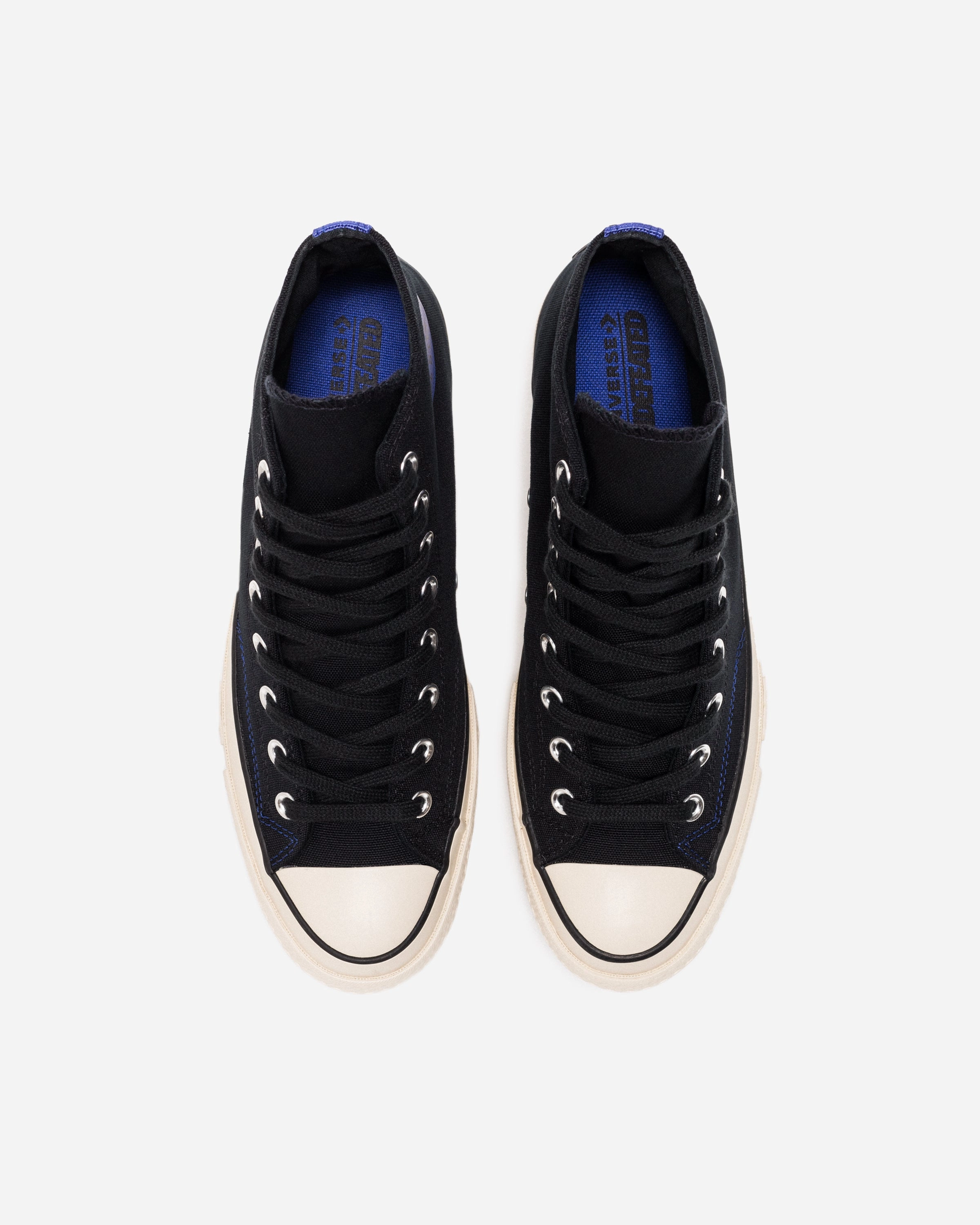 CONVERSE X UNDEFEATED CHUCK 70 HI - BLACK/ NATURALIVORY Womens vintage sneakers