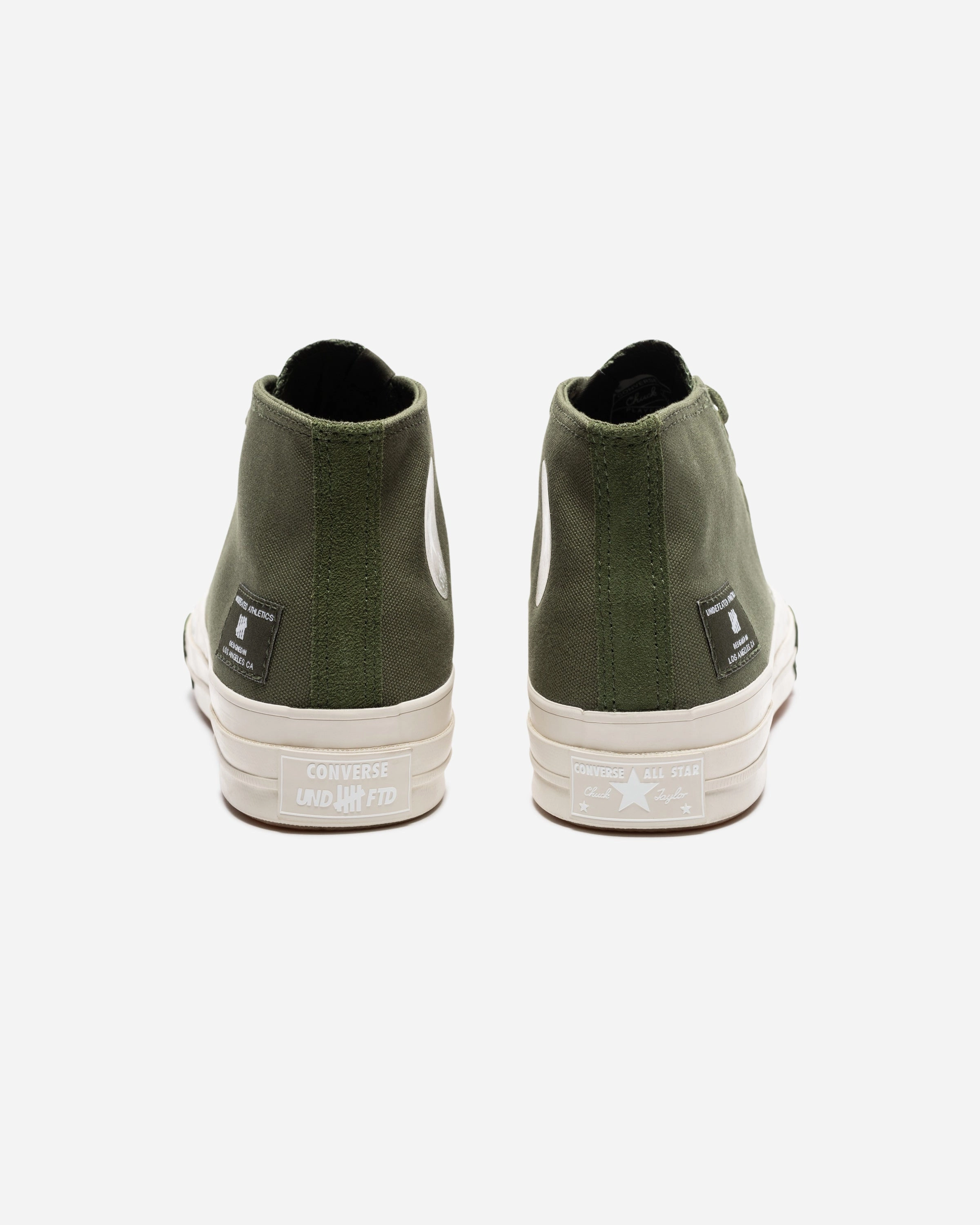 CONVERSE X UNDEFEATED CHUCK 70 MID - CHIVE/ PARCHMENT Womens vintage sneakers
