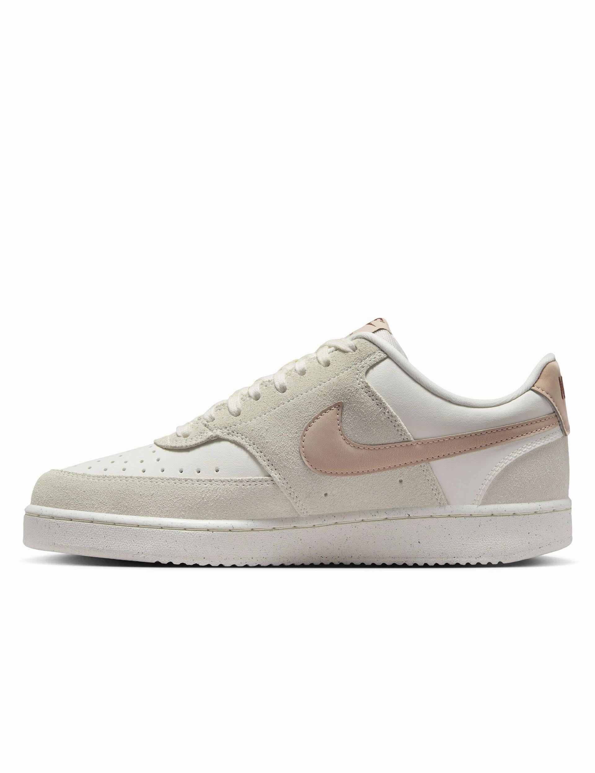 Court Vision Low Shoes - Phantom/Fossil Stone/Light Bone Nike women's stylish athletic footwear