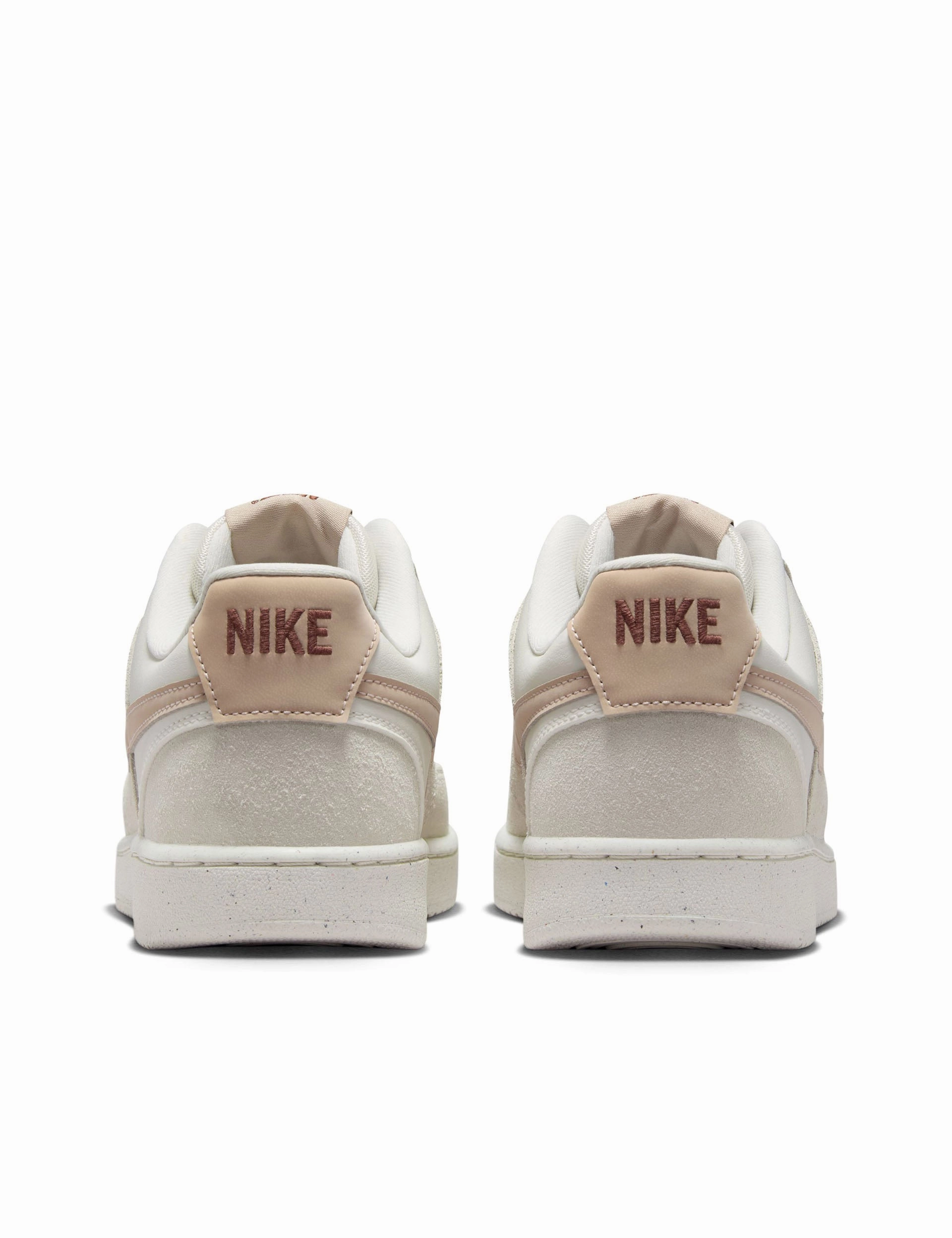 Court Vision Low Shoes - Phantom/Fossil Stone/Light Bone Nike women's stylish athletic footwear