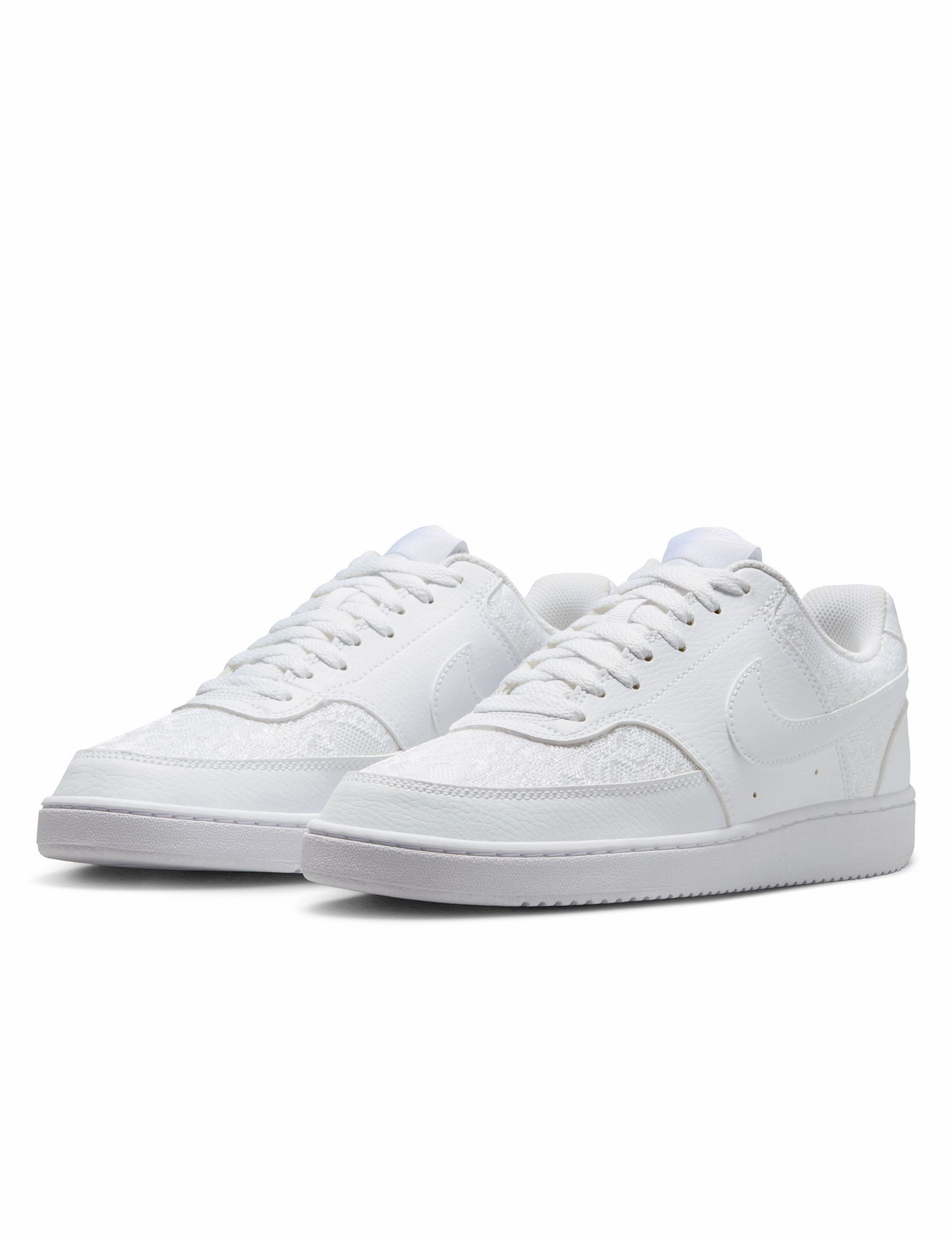 Court Vision Low Shoes - White Nike women's stylish athletic footwear