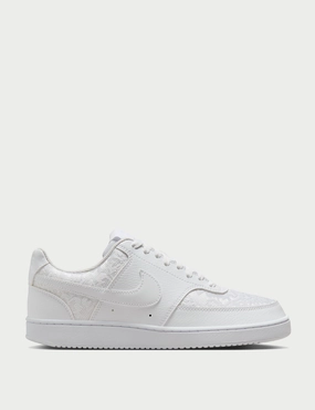 Court Vision Low Shoes - White Nike womens shoes with sleek design