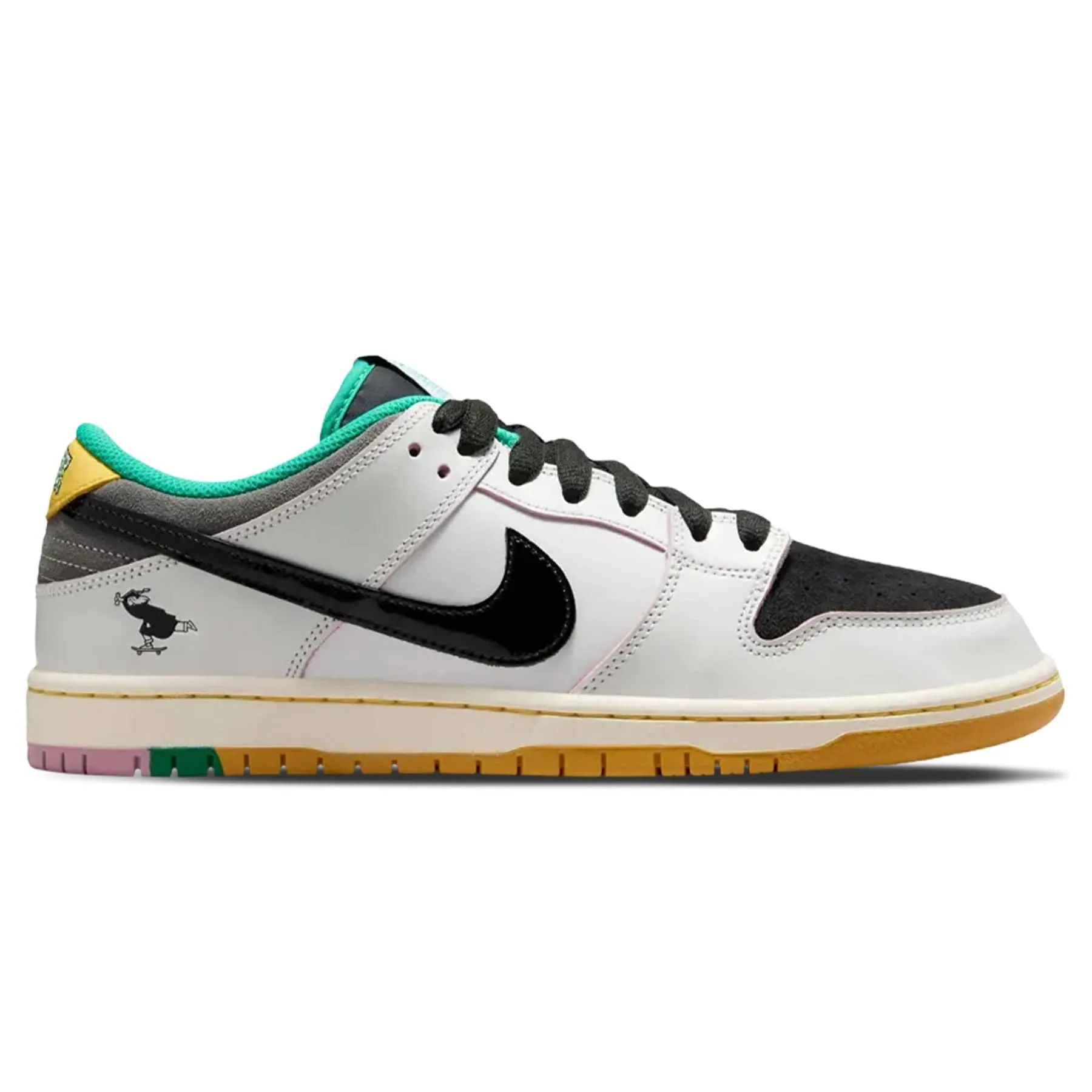 CSEF x Nike Dunk Low SB 'White Clear Emerald' Nike Dunk stylish shoes