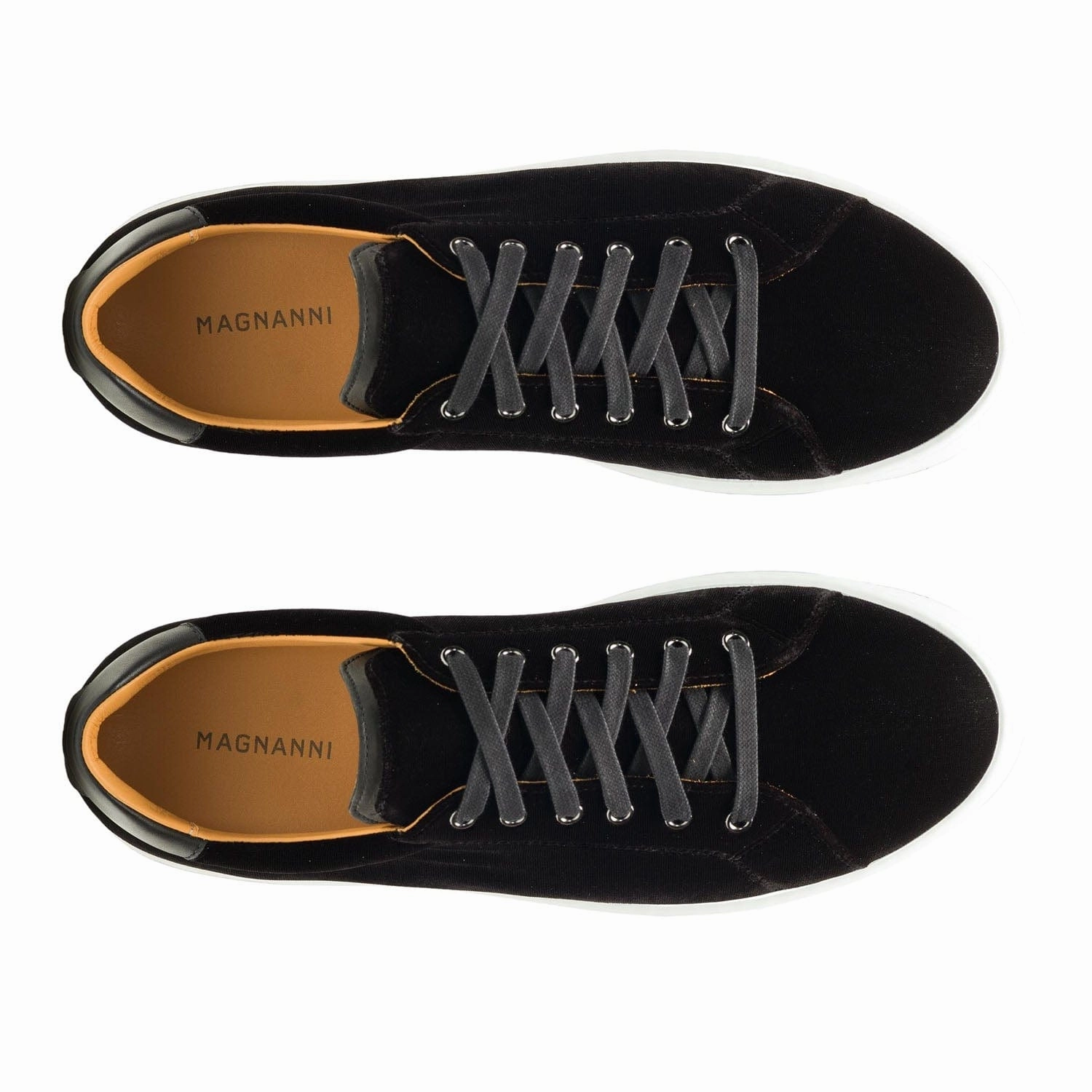 Dalia II Velvet Sneaker Magnanni handcrafted dress shoes