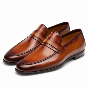 Daniel Loafer Magnanni premium leather dress shoes
