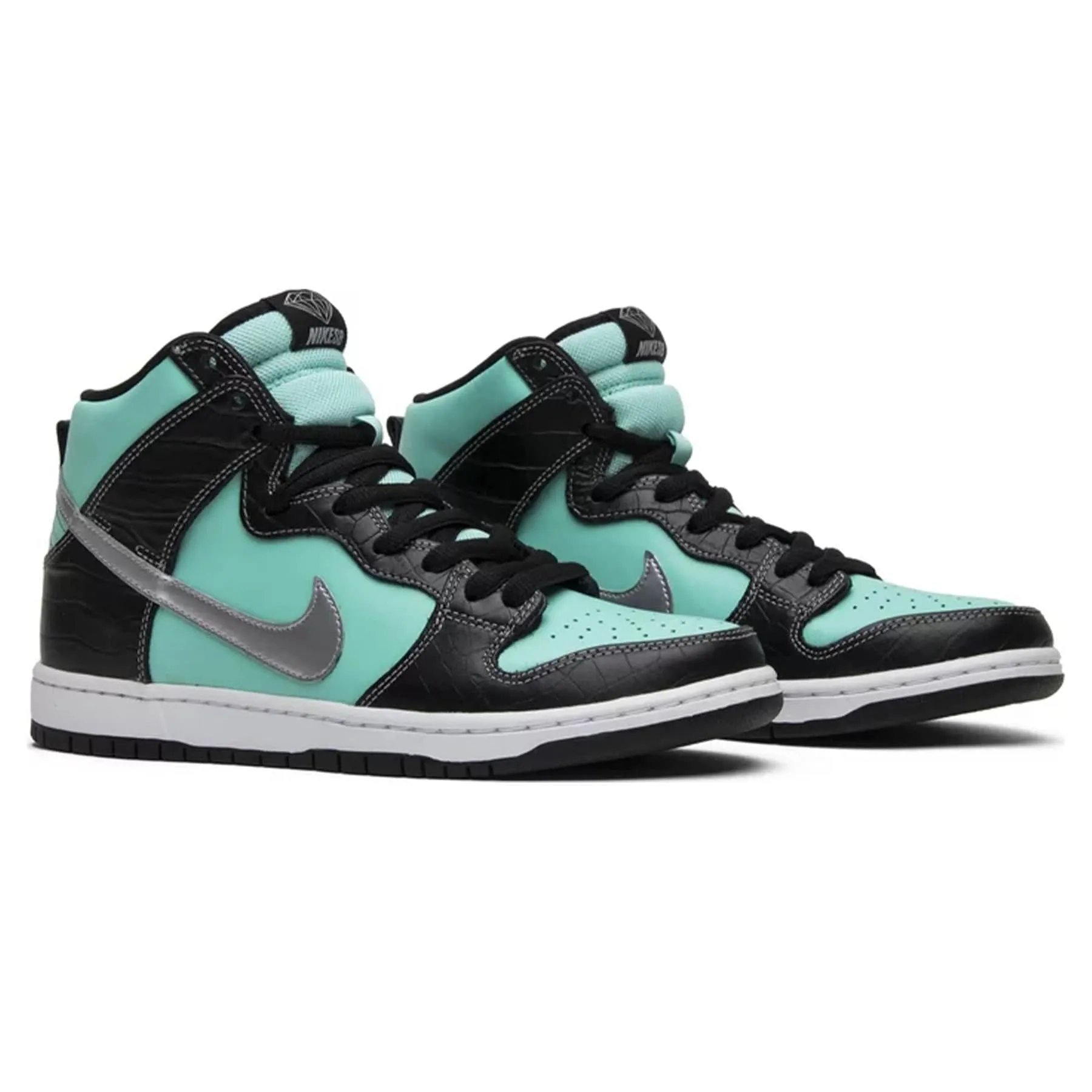 Diamond Supply Co. x Nike Dunk High Premium SB 'Tiffany' Nike Dunk stylish shoes