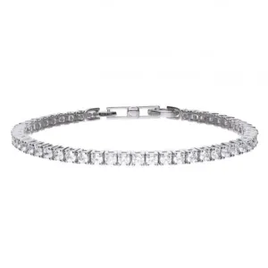 Diamonfire Silver White Cubic Zirconia Tennis Bracelet B5091 Diamonfire Jewellery