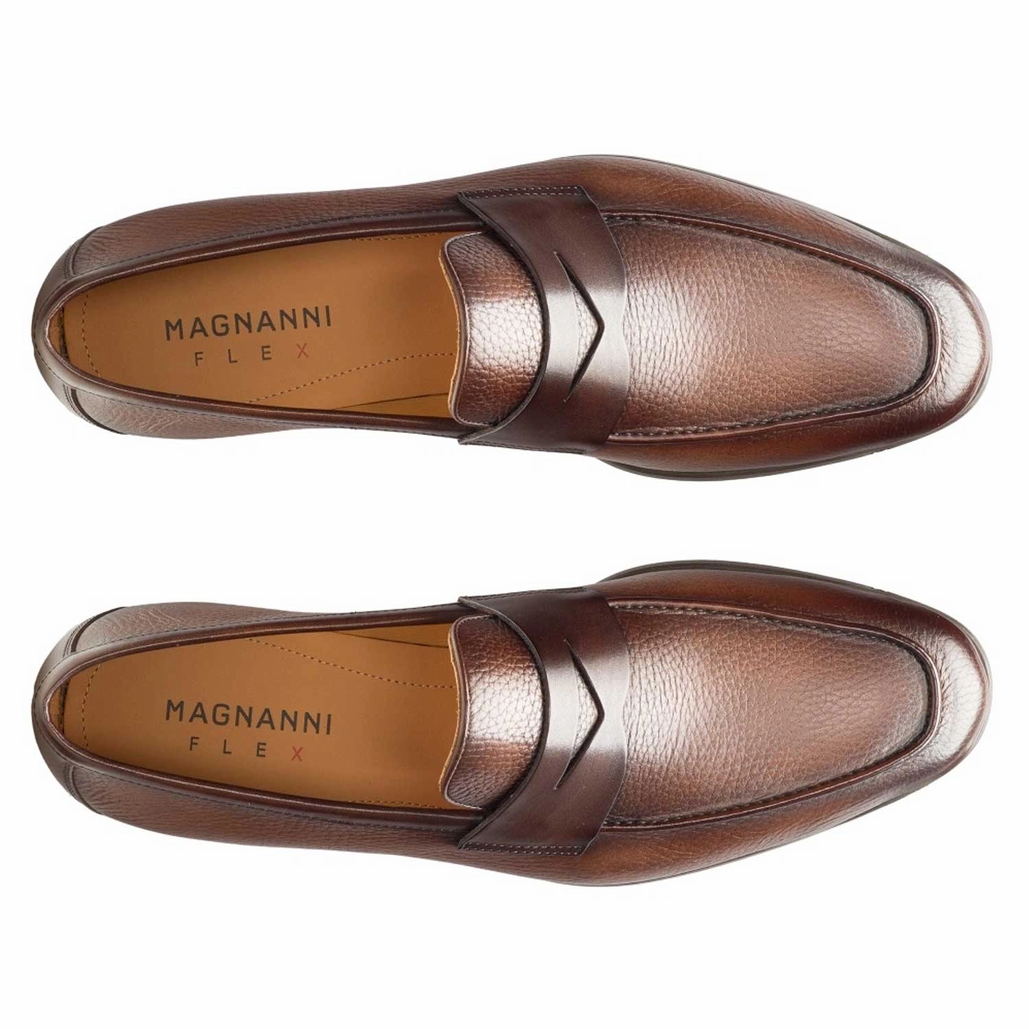 Diezma II Penny Loafer Magnanni handcrafted dress shoes