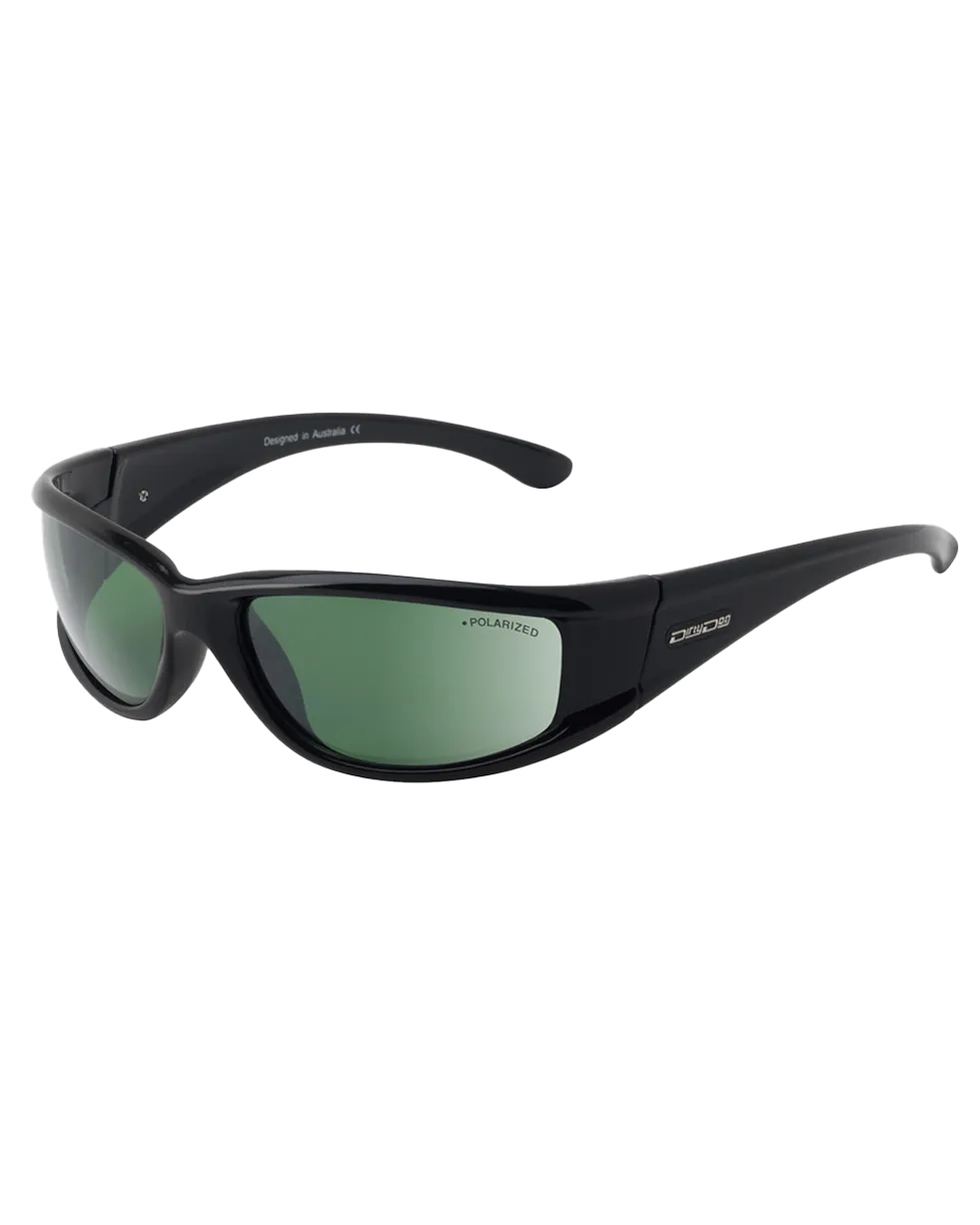 Dirty Dog	Sunglasses Banger Polarised Sunglasses in Black & Green
