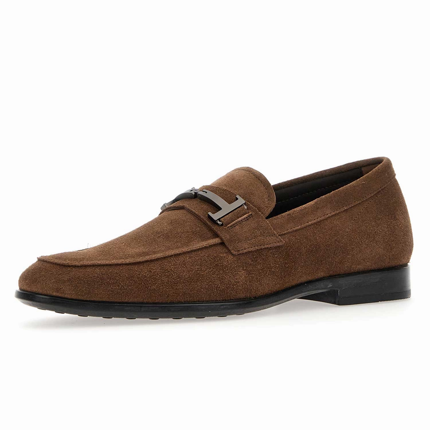 Double T Dress Loafer Tod leather dress shoes with Italian style
