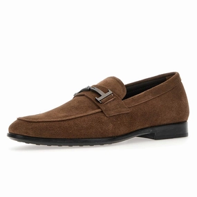Double T Dress Loafer Tod leather dress shoes with Italian style