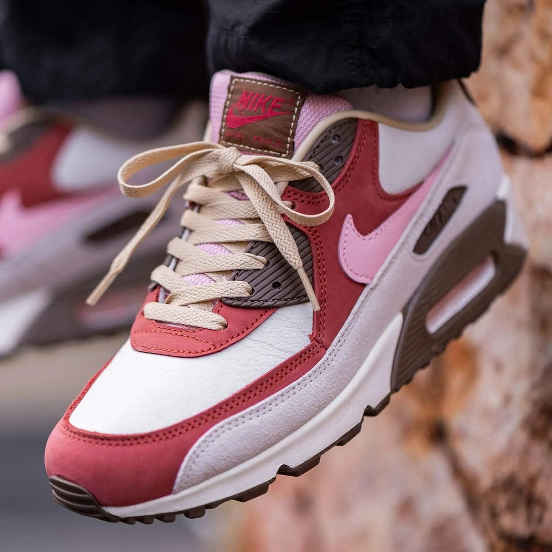 DQM x Nike Air Max 90 'Bacon' 2021 Nike Air Max running sneakers