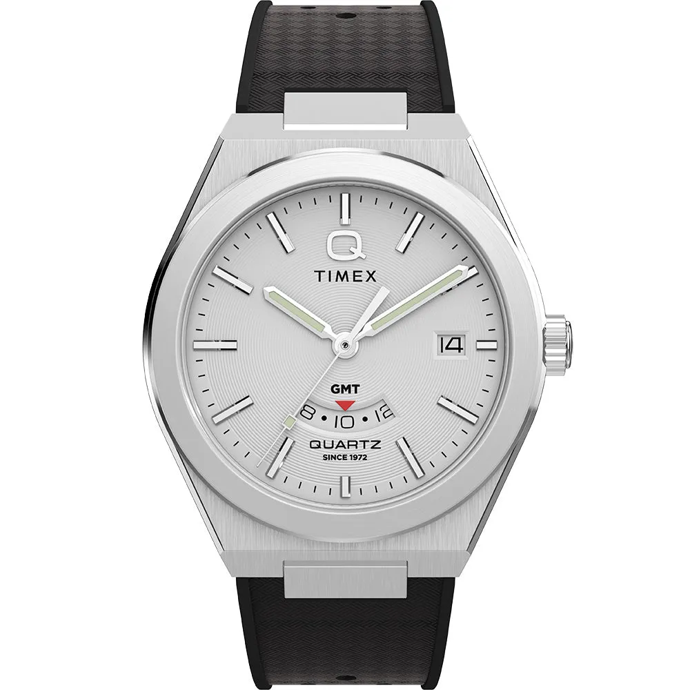 Dress Mens Watches Q Timex Continental GMT TW2Y12200