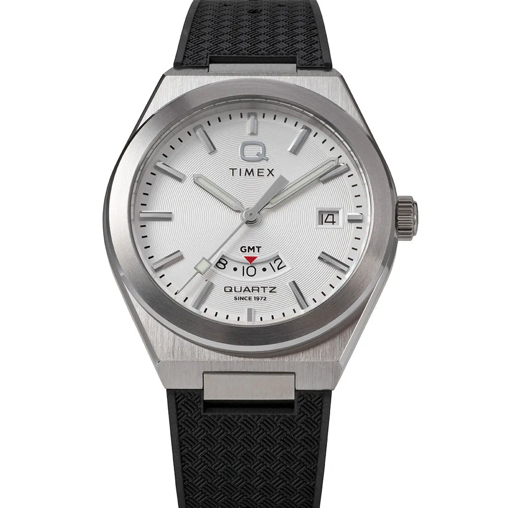 Dress Mens Watches Q Timex Continental GMT TW2Y12200