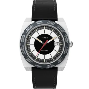 Dress Mens Watches Timex TW2V69500 World Time 1972 Reissue