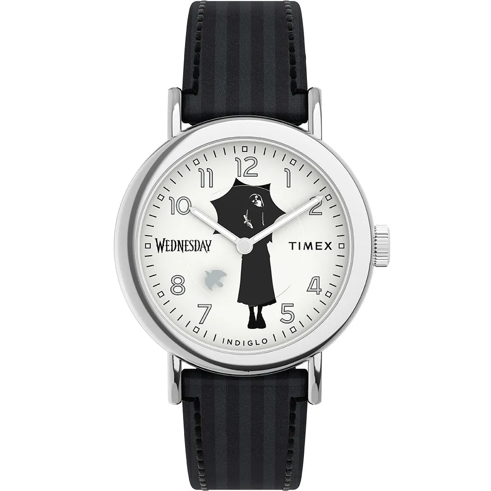 Dress Womens Watches Timex x Wednesday TW2Y19400 Weekender