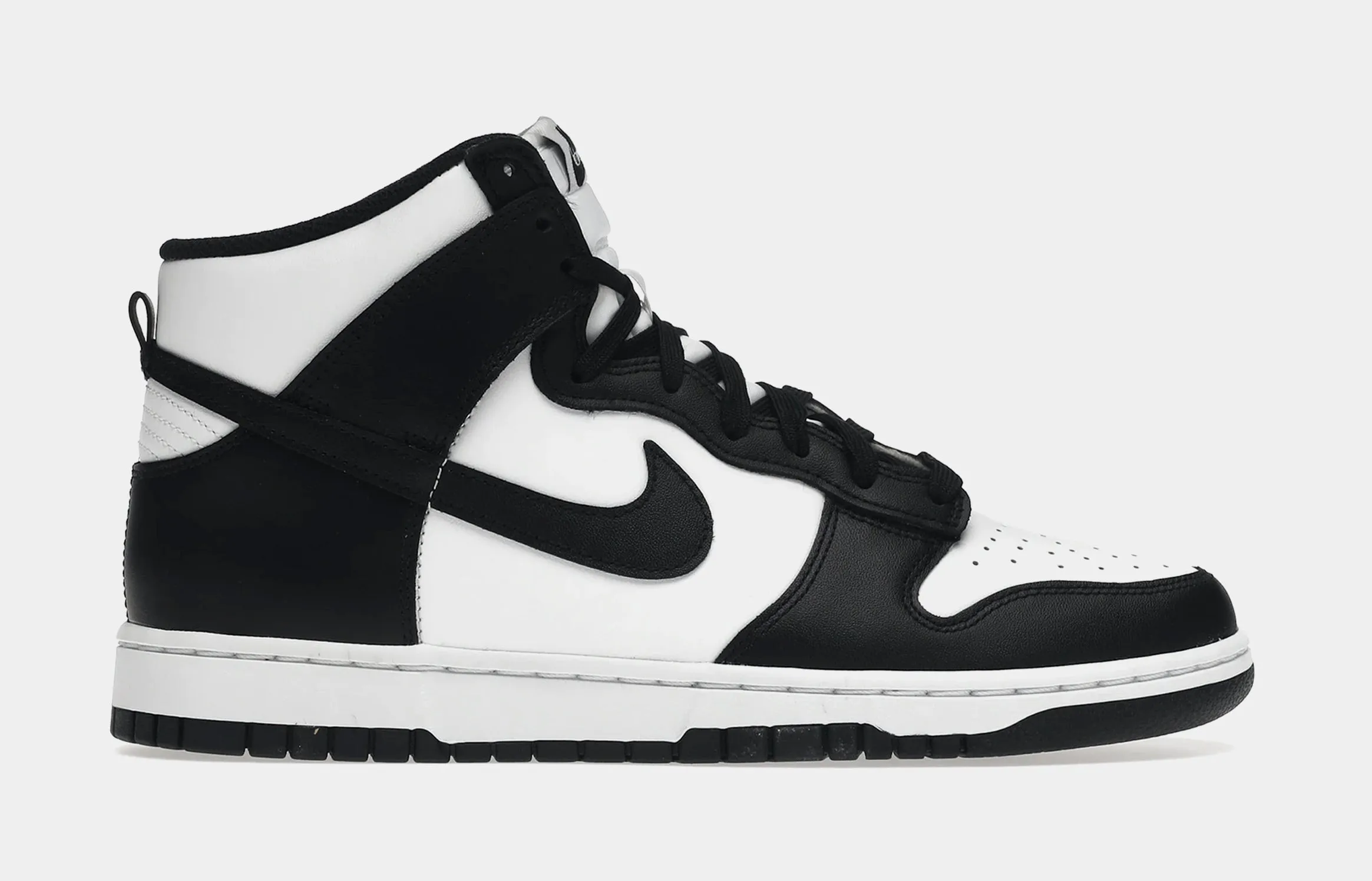 Dunk High Mens Lifestyle Shoes (Black/White) nike dunk classic design casual sneakers