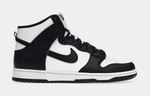 Dunk High Mens Lifestyle Shoes (Black/White) nike dunk classic design casual sneakers