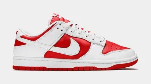Dunk Low Championship Red Grade School Lifestyle Shoes (White/Red) nike dunk classic design casual sneakers