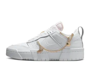 Dunk Low Disrupt Lucky Charms White Nike Dunk stylish shoes for sport and street