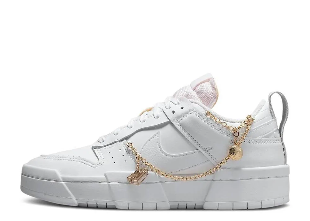 Dunk Low Disrupt Lucky Charms White Nike Dunk stylish shoes for sport and street