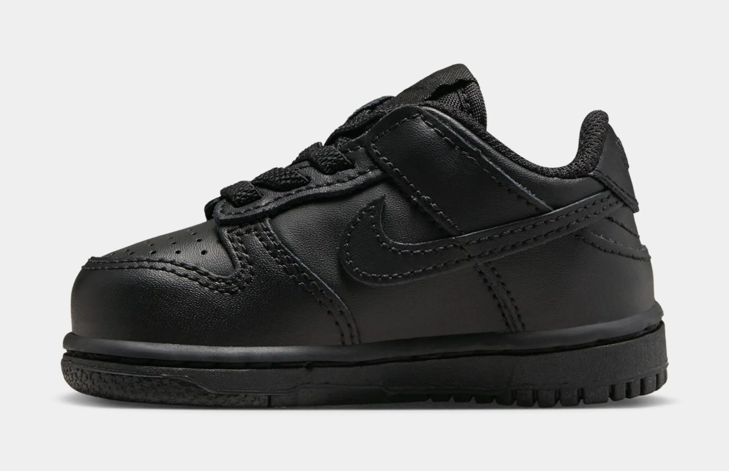 Dunk Low Infant Toddler Lifestyle Shoes (Black/Black/Black) Dunk collection