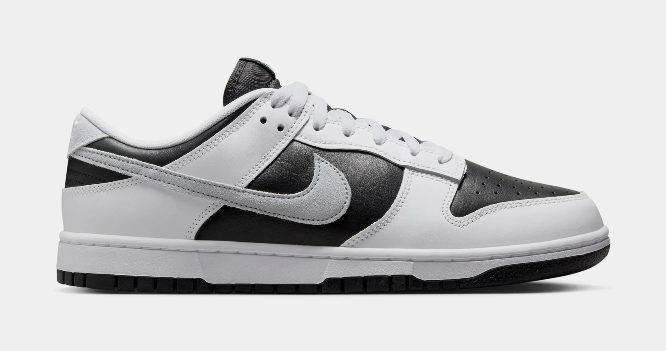 Dunk Low Mens Basketball Shoes (White/LT Armory Blue/Black) Free Shipping nike dunk classic design casual sneakers
