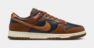 Dunk Low Mens Lifestyle Shoes (Black/British Tan/Cacao Wow) nike dunk classic design casual sneakers