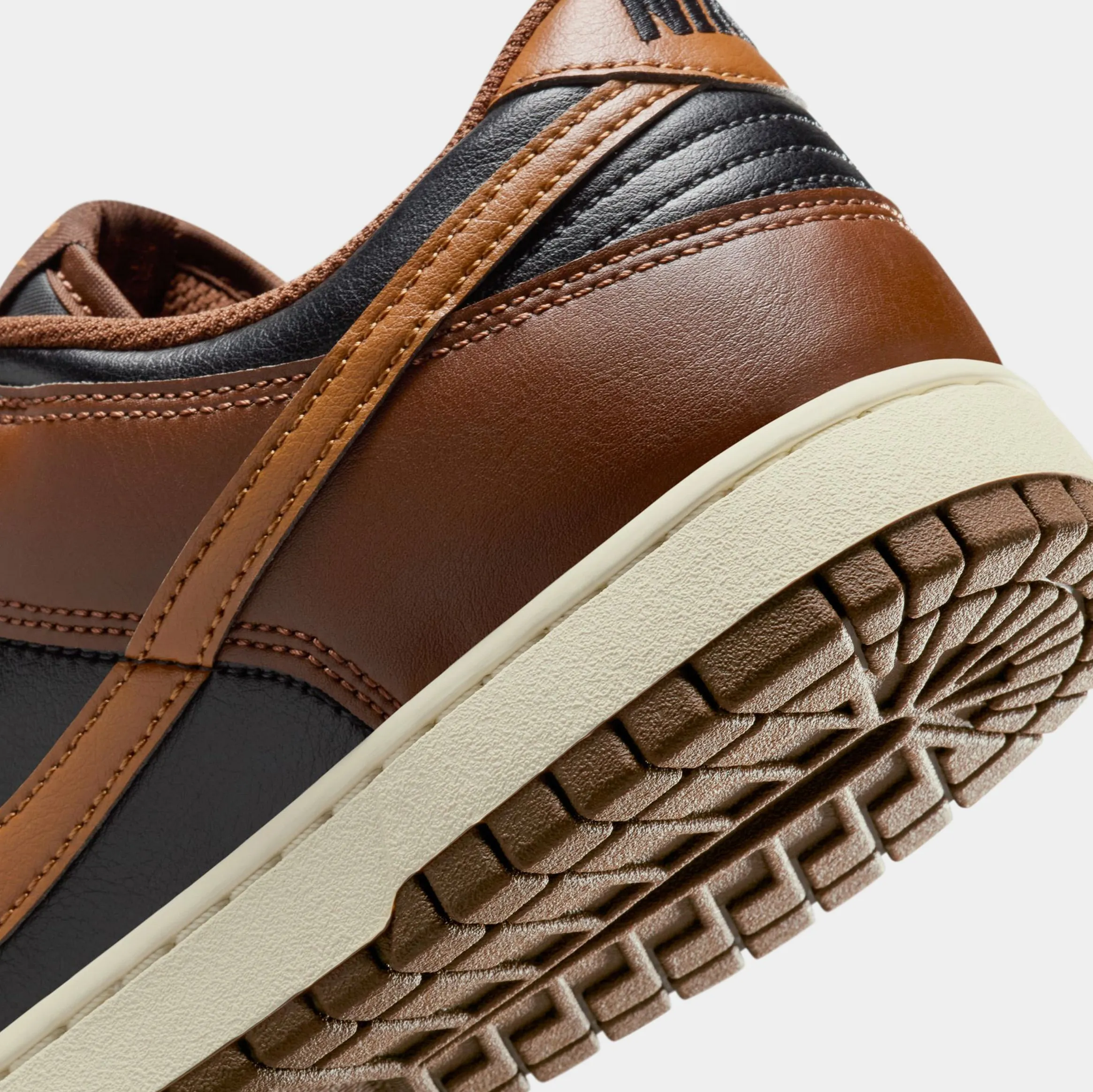 Dunk Low Mens Lifestyle Shoes (Black/British Tan/Cacao Wow) Dunk collection