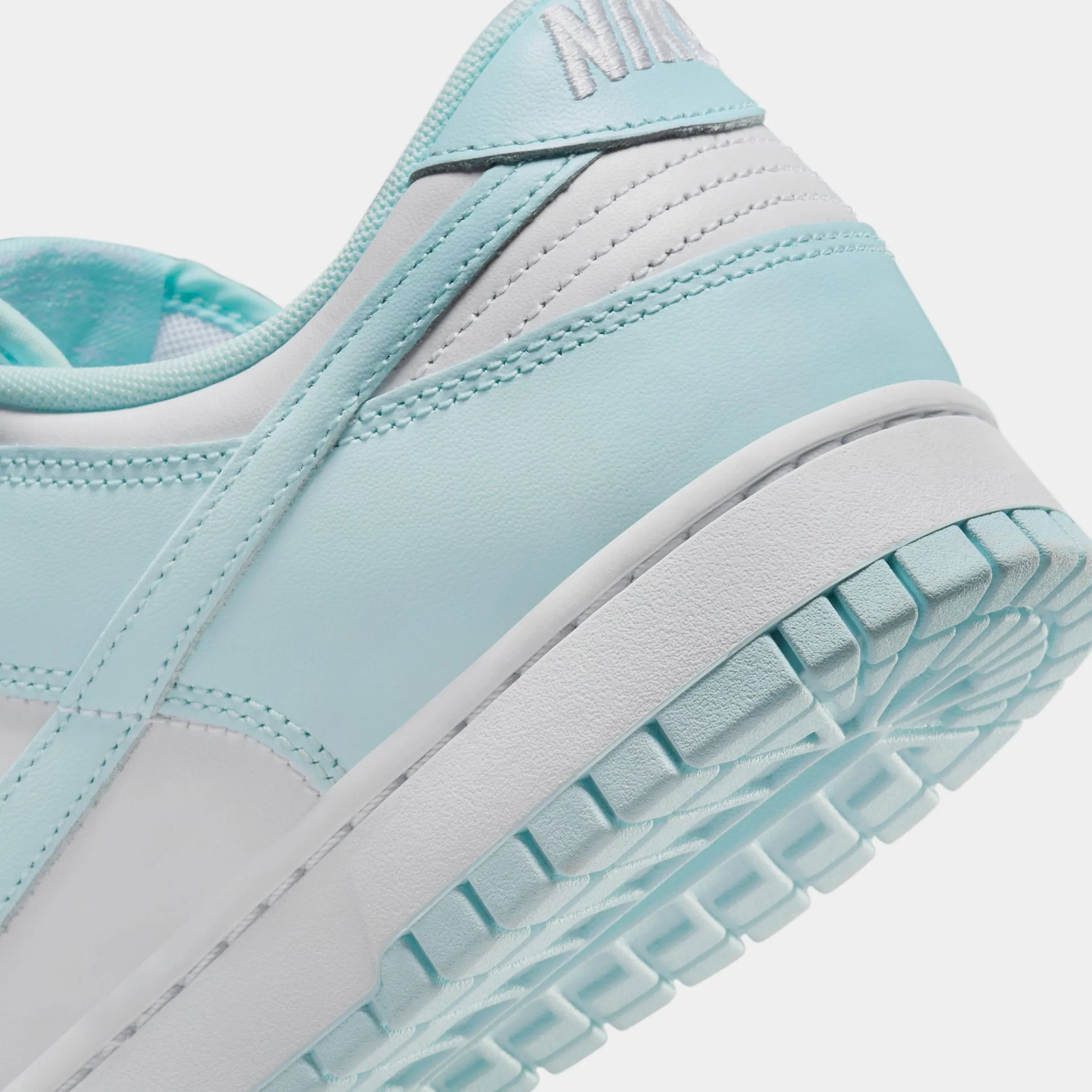Dunk Low Mens Lifestyle Shoes (White/Glacier Blue) Dunk collection