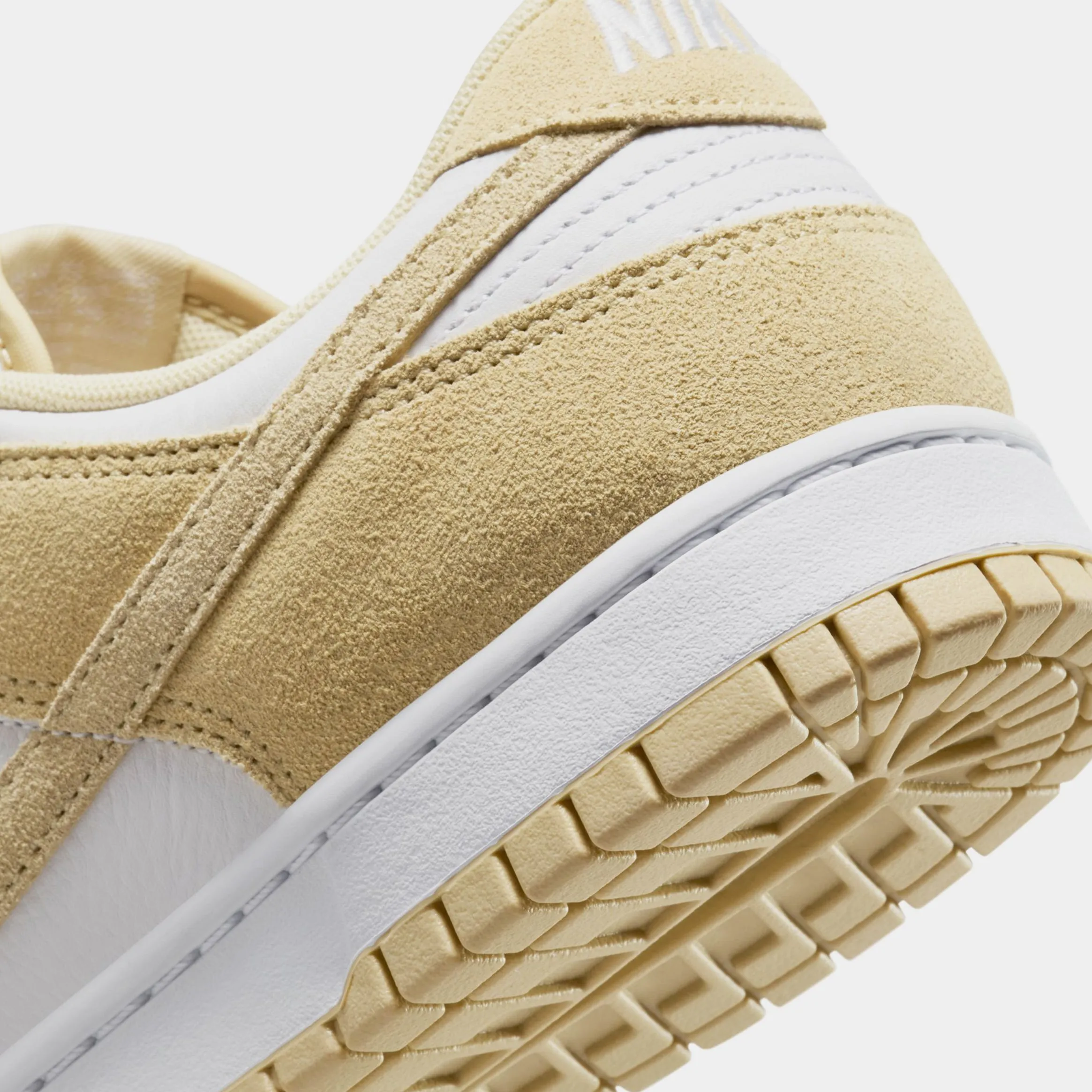 Dunk Low Mens Lifestyle Shoes (White/Team Gold/White) Dunk collection